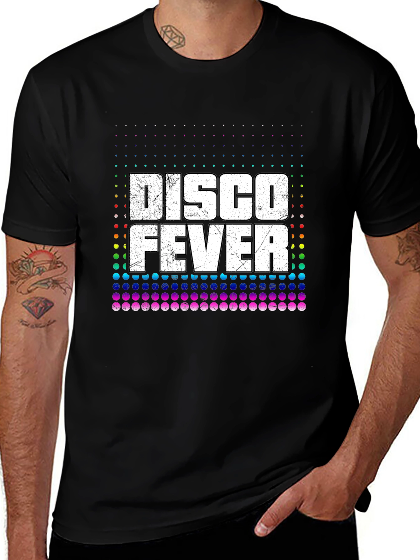Disco Fever Graphic Tee - Retro Style