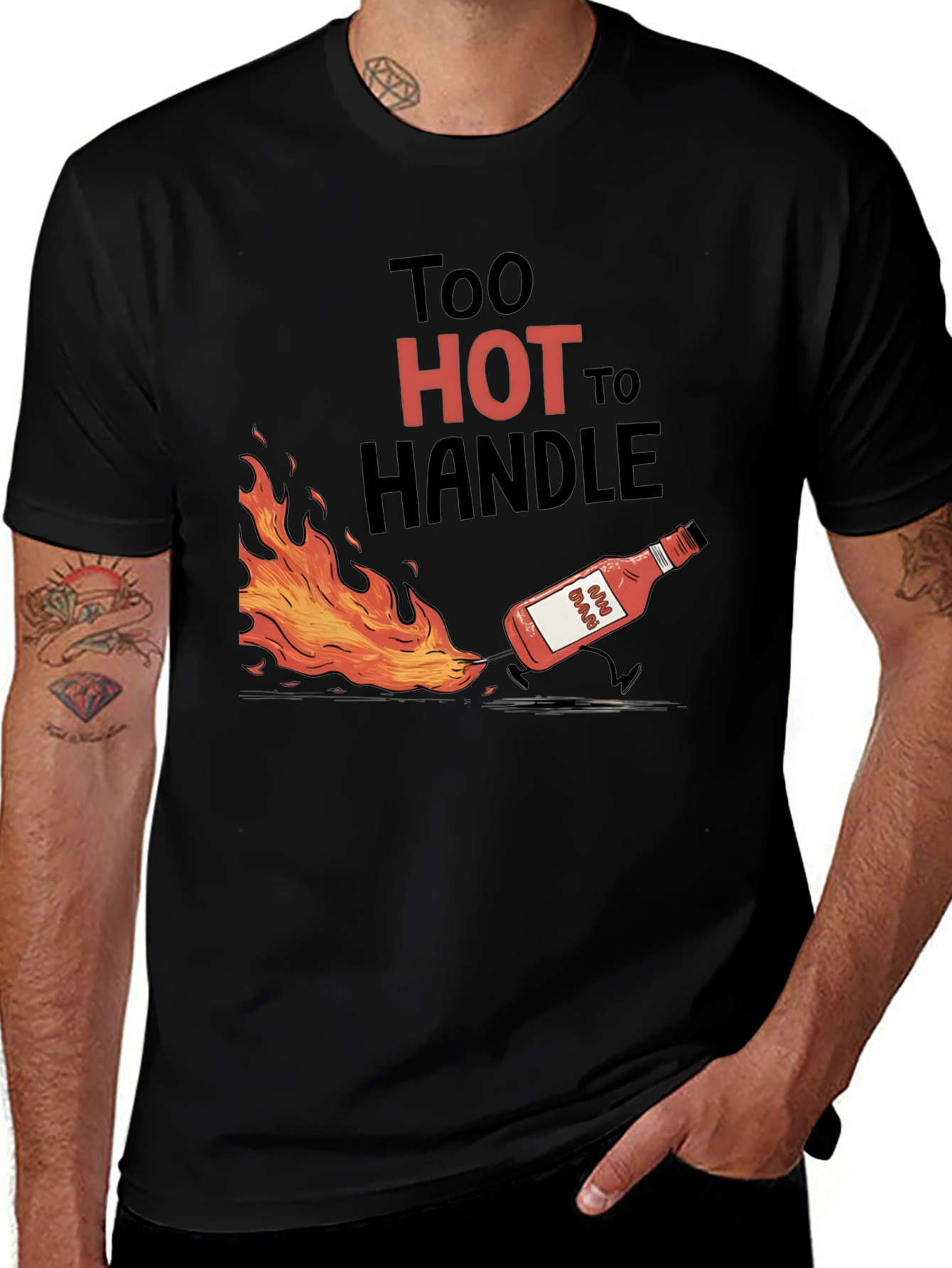 Variant 22 of Too Hot to Handle Graphic T-Shirt