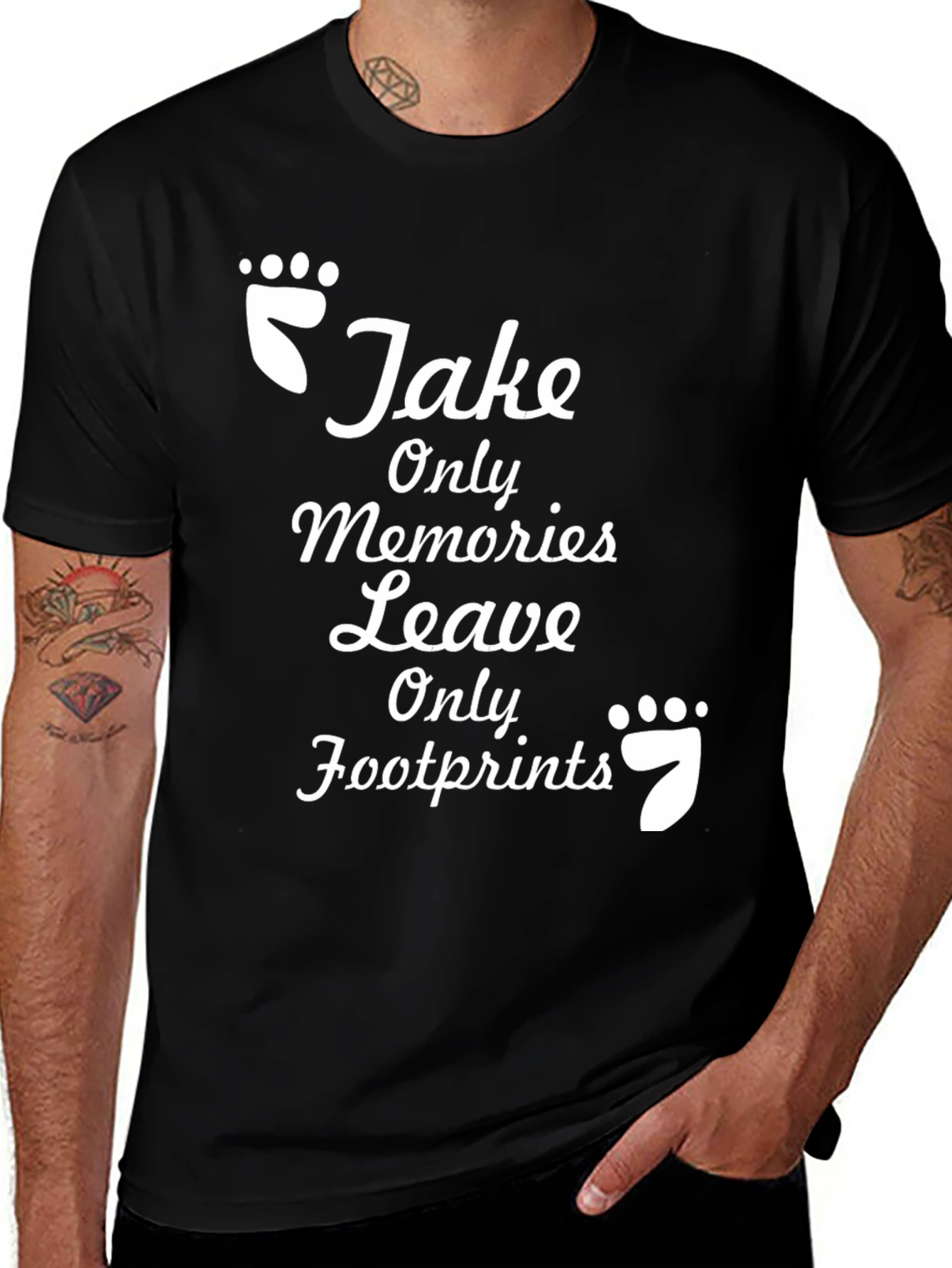 Variant 4 of Jake Only Memories Leave Footprints T-Shirt