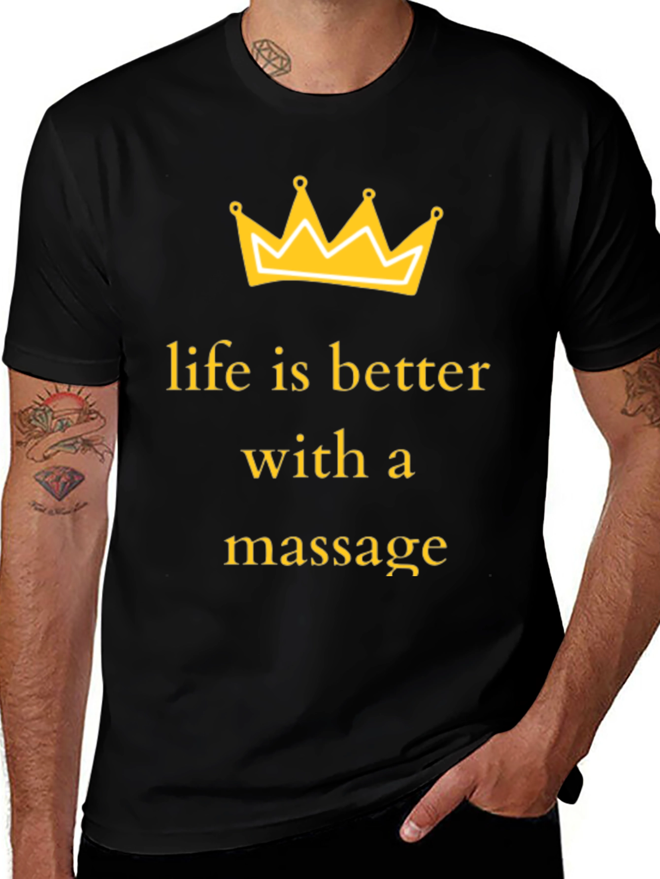 Variant 19 of Life Is Better With A Massage T-Shirt