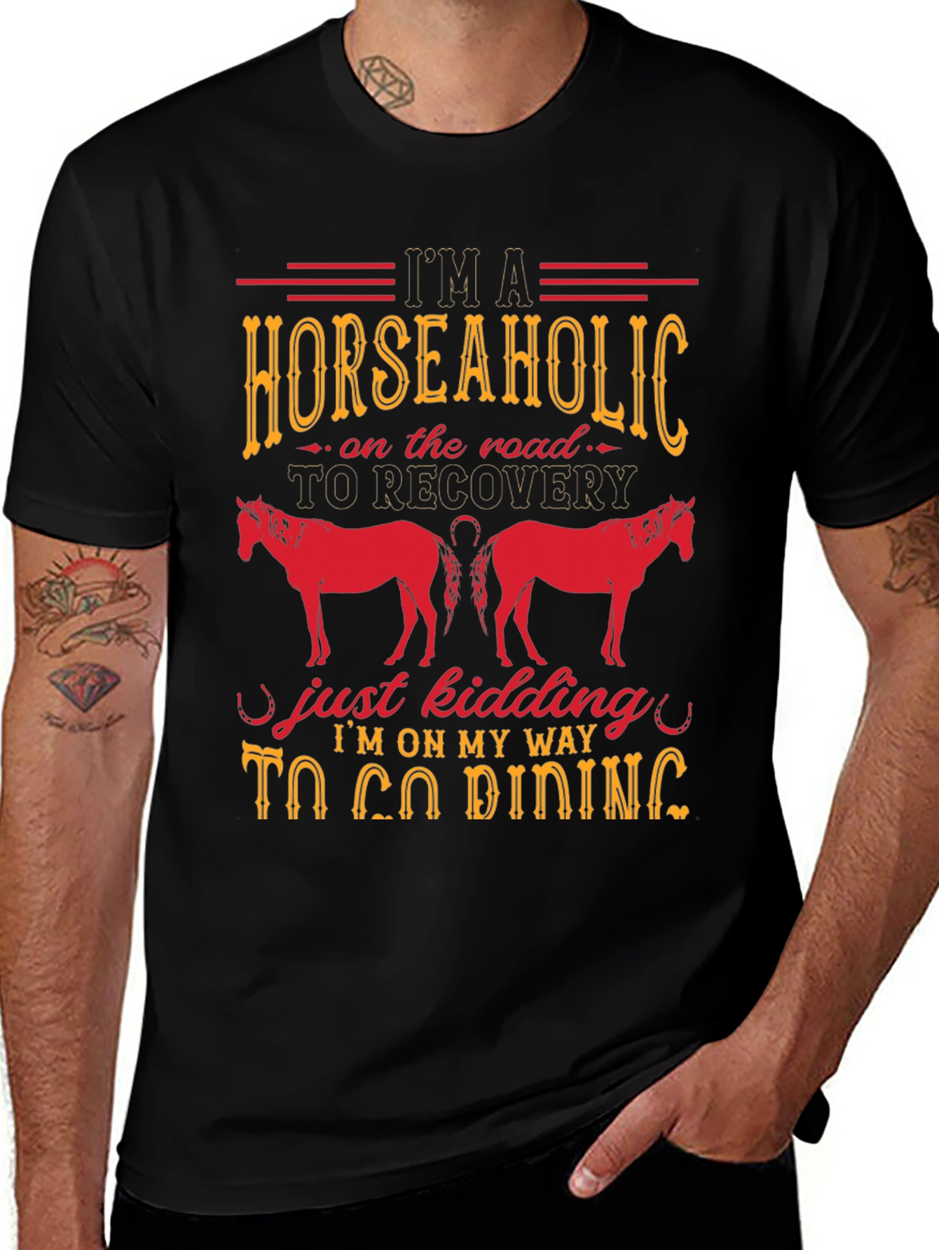 Variant 8 of Horseaholic T-Shirt