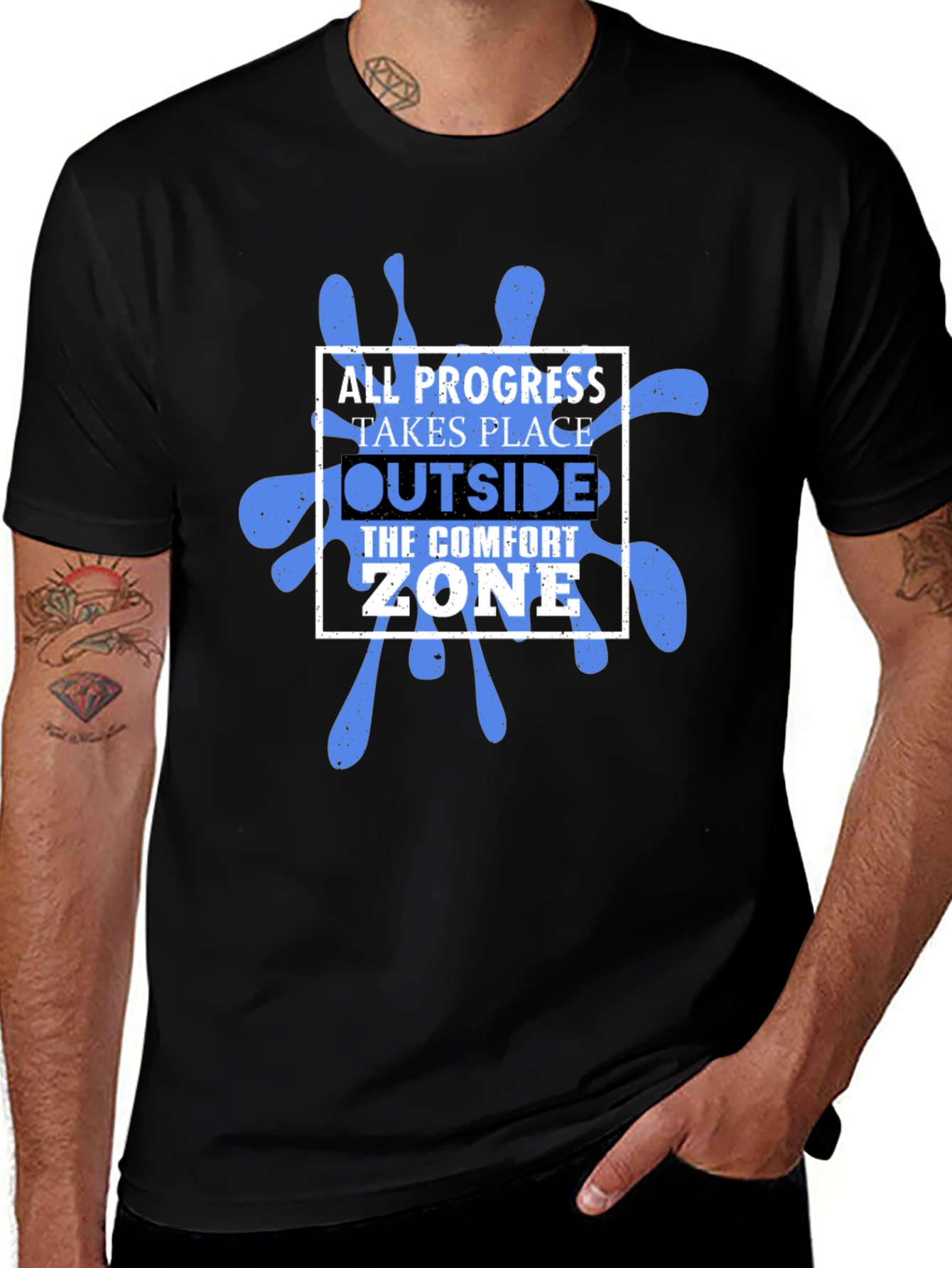 Variant 12 of Progress Comfort Zone Graphic T-Shirt
