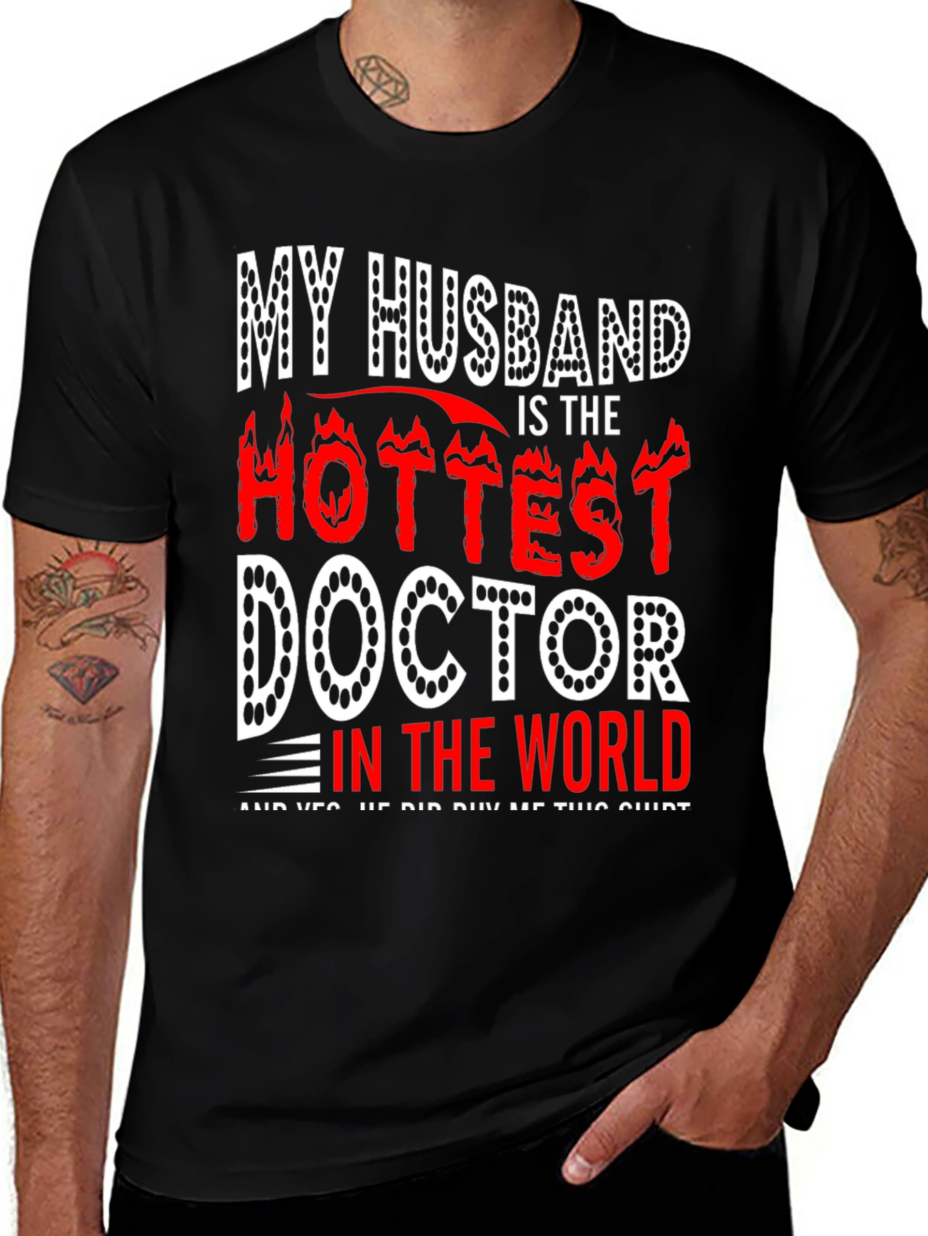 Variant 30 of Hottest Doctor Husband Tee