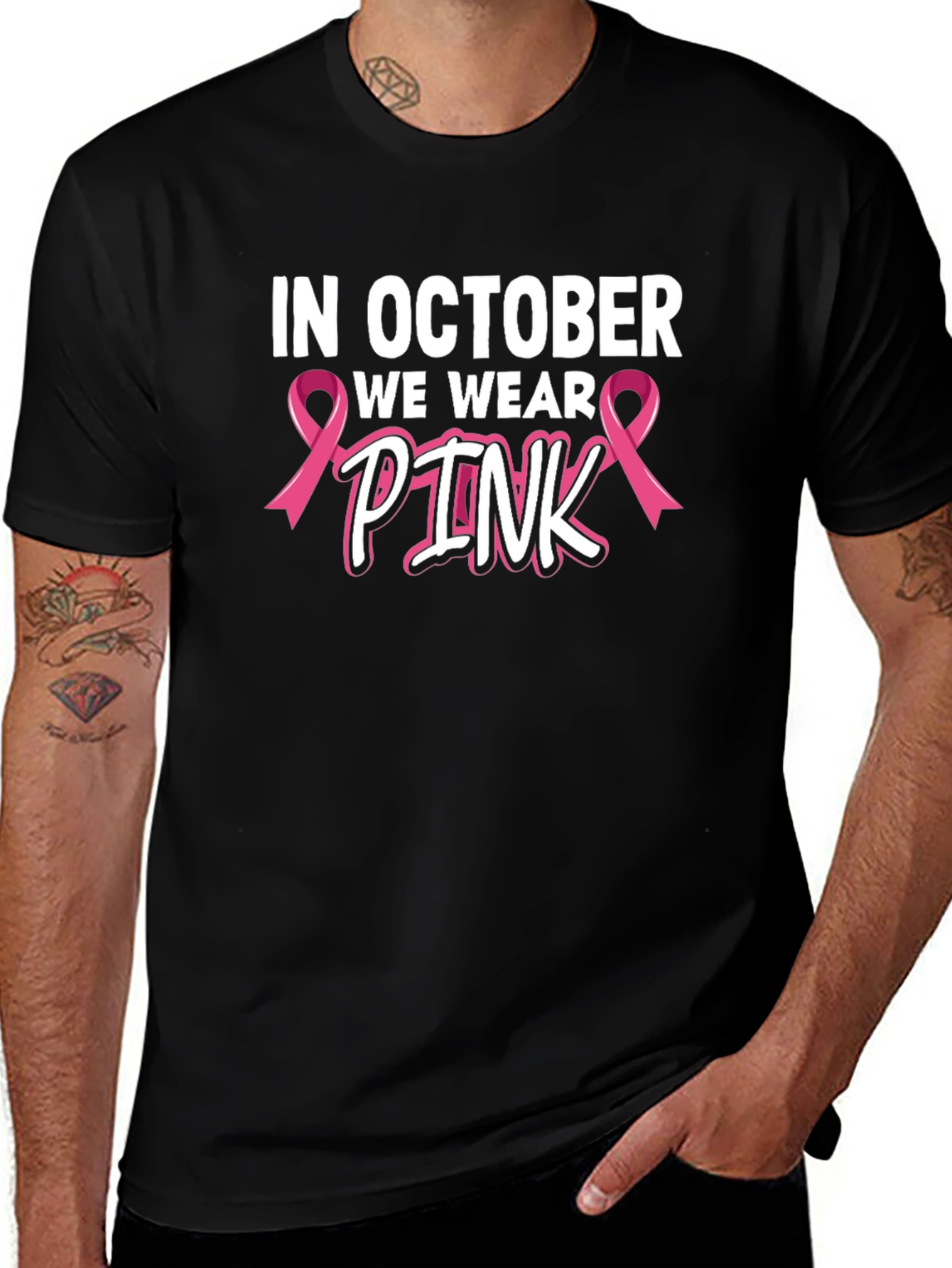Variant 17 of October Breast Cancer Awareness T-Shirt