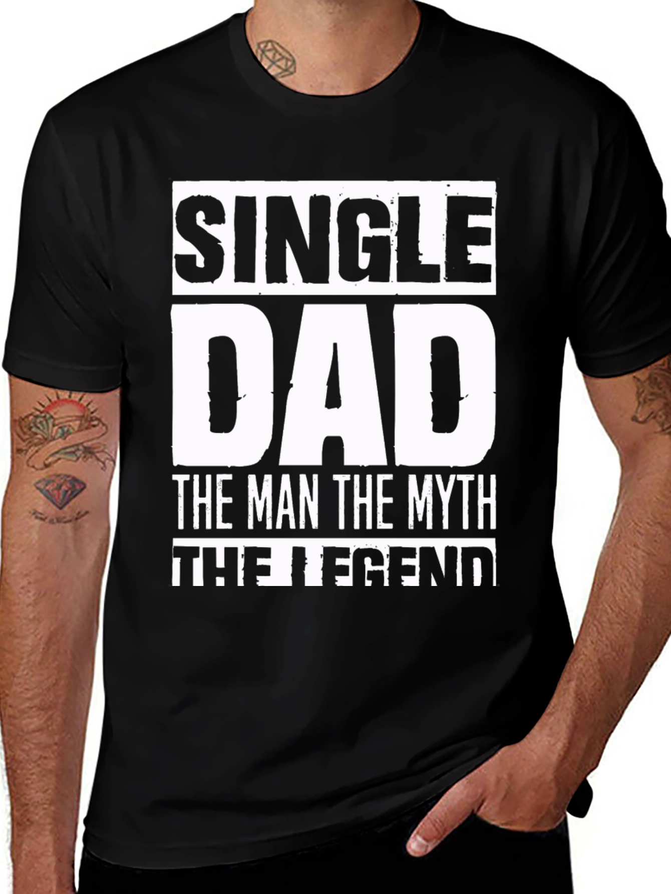 Variant 11 of Single Dad Legend T-Shirt - Cool Father's Day Gift