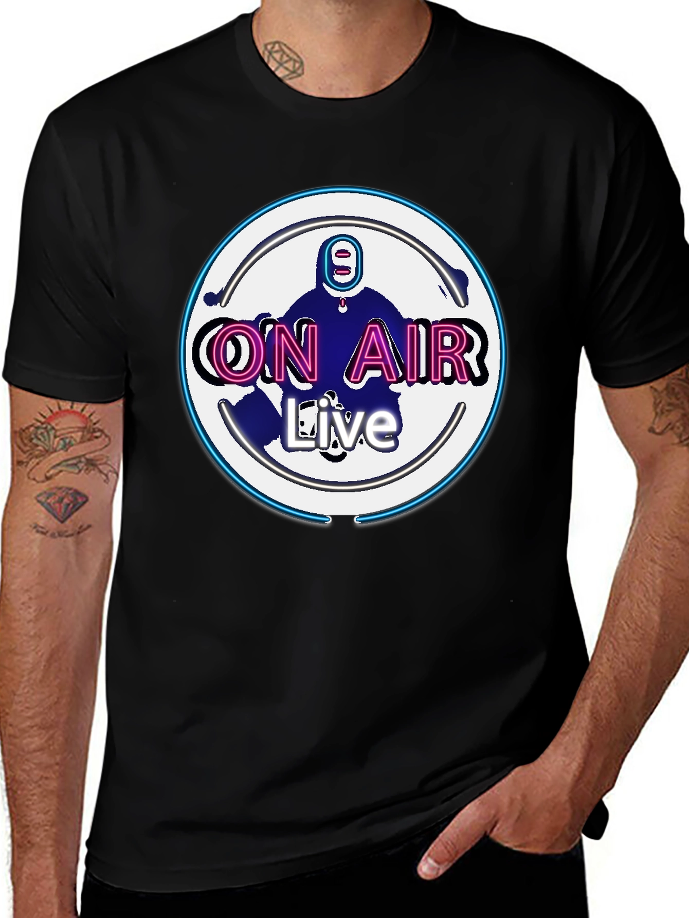 Variant 29 of On Air Live Graphic Tee