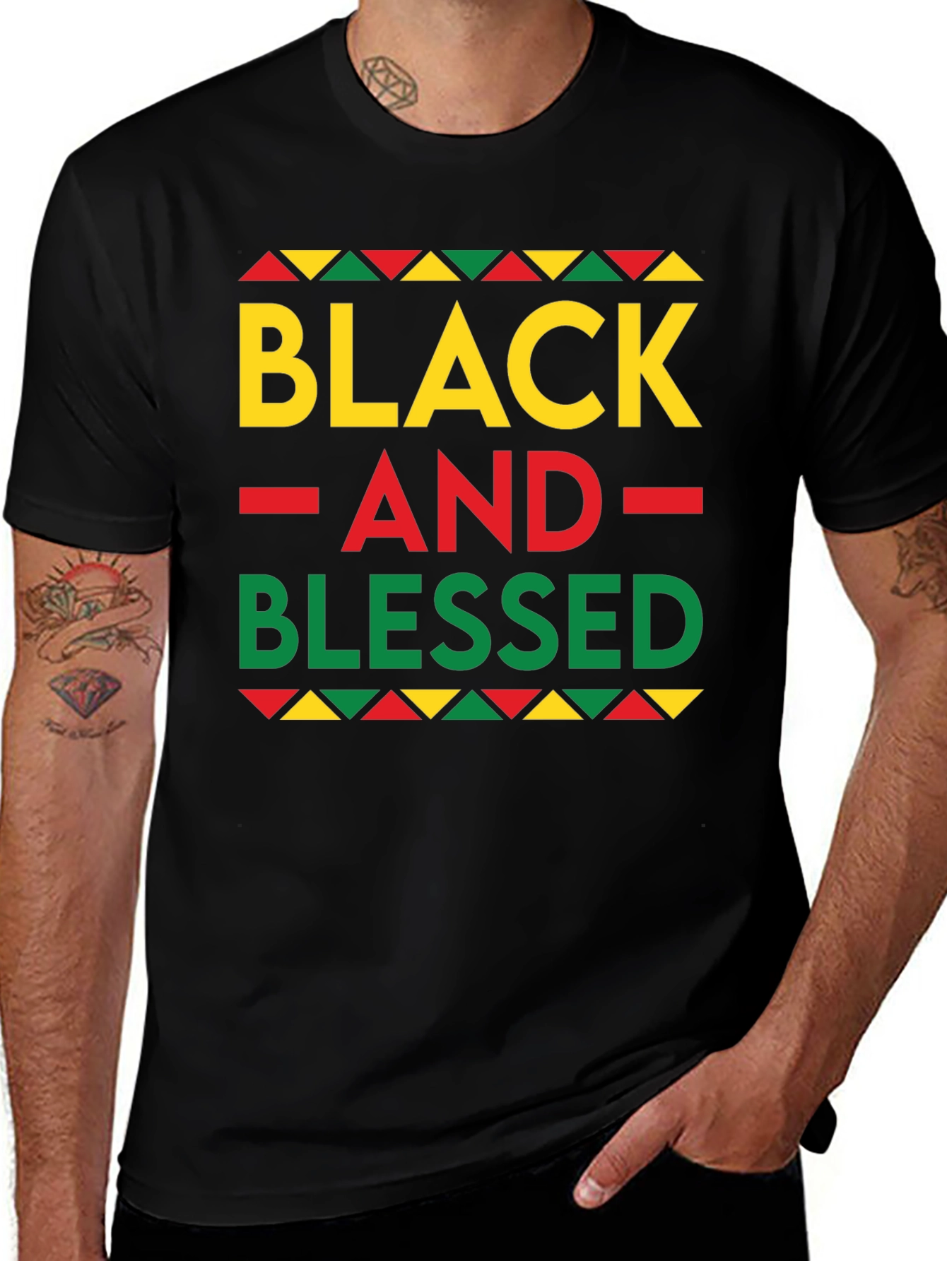 Black and Blessed Graphic Tee