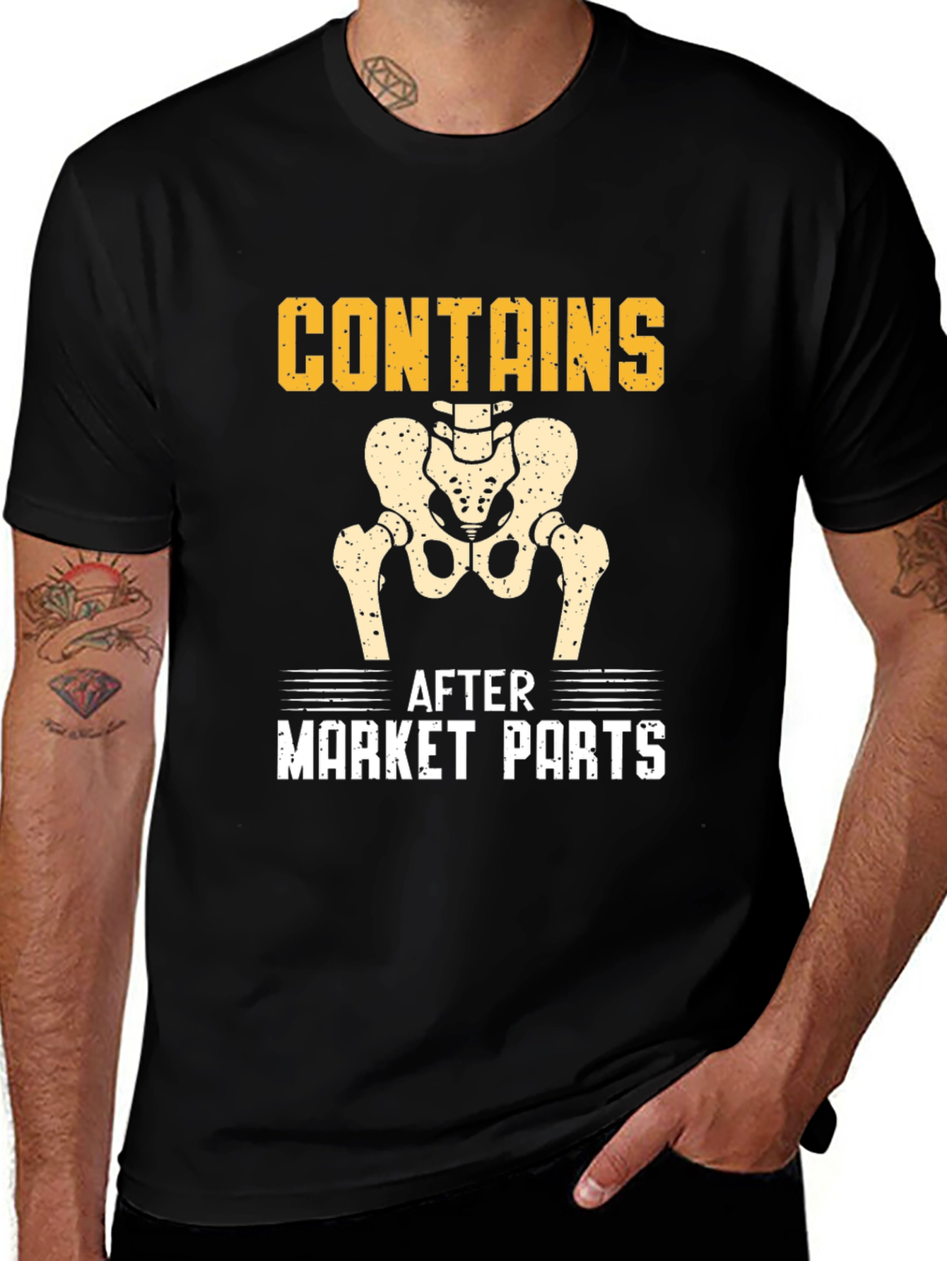 Variant 4 of Contains After Market Parts Funny T-Shirt