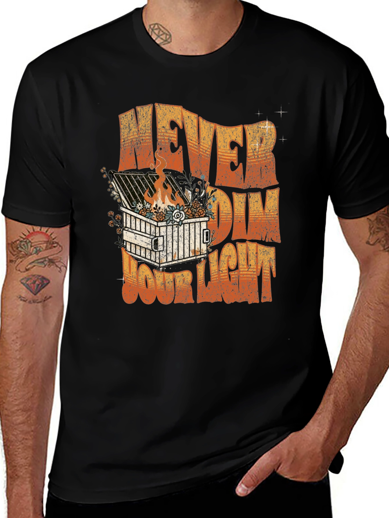 Variant 26 of Never Dim Your Light Graphic T-Shirt