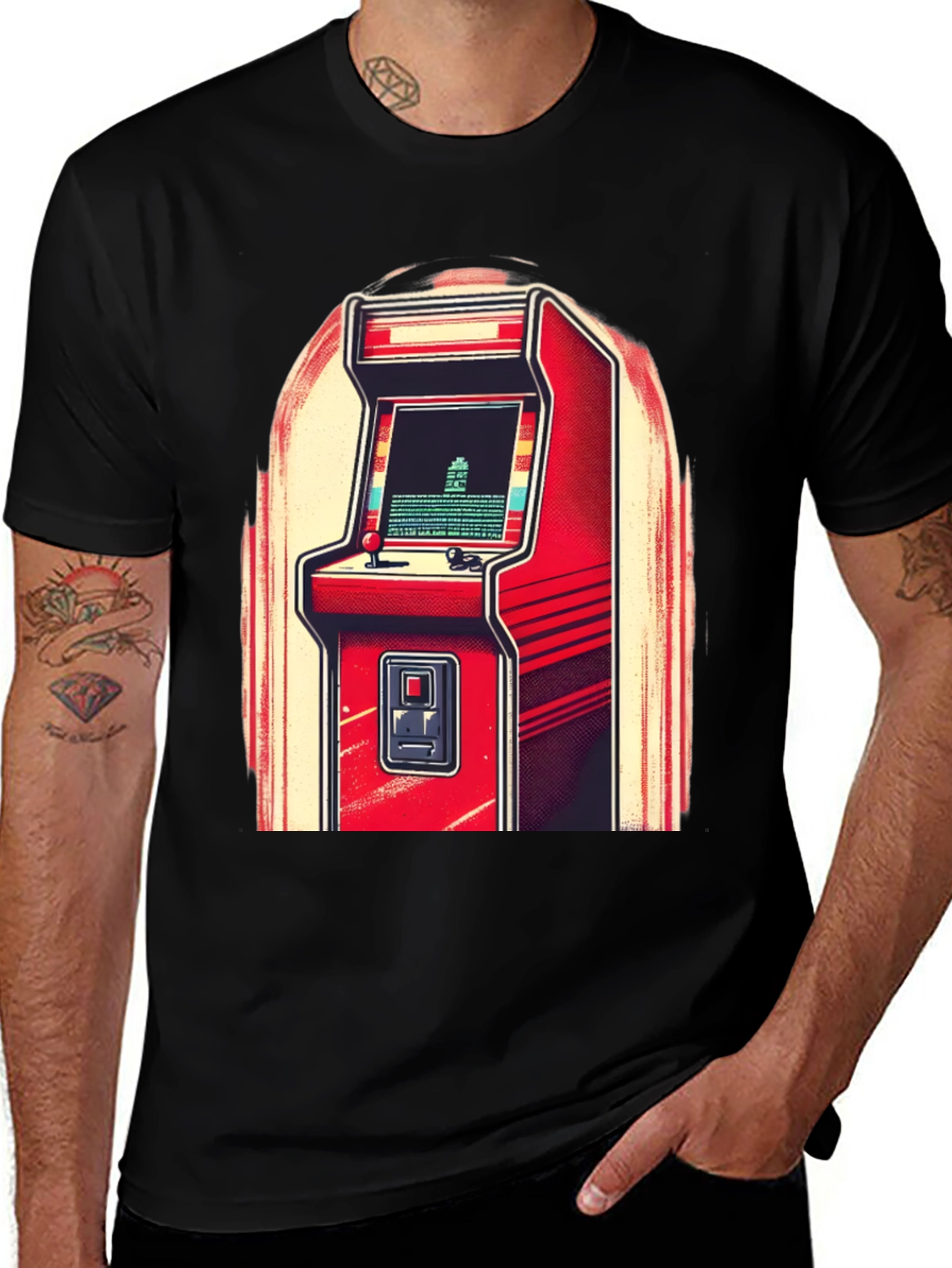 Variant 6 of Retro Arcade Game T-Shirt