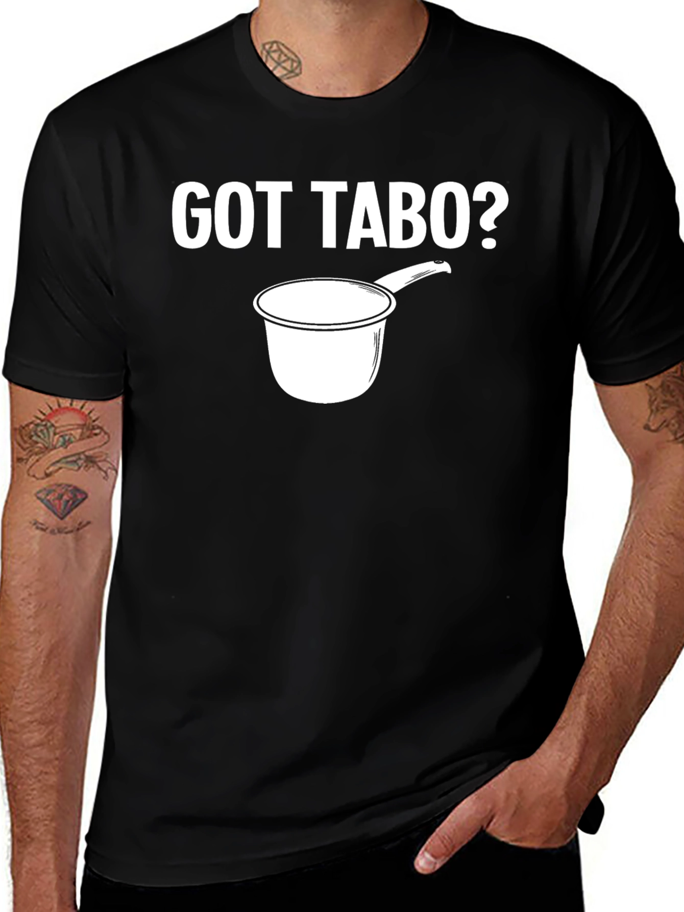 Variant 13 of Got Tabo? T-Shirt Novelty Design
