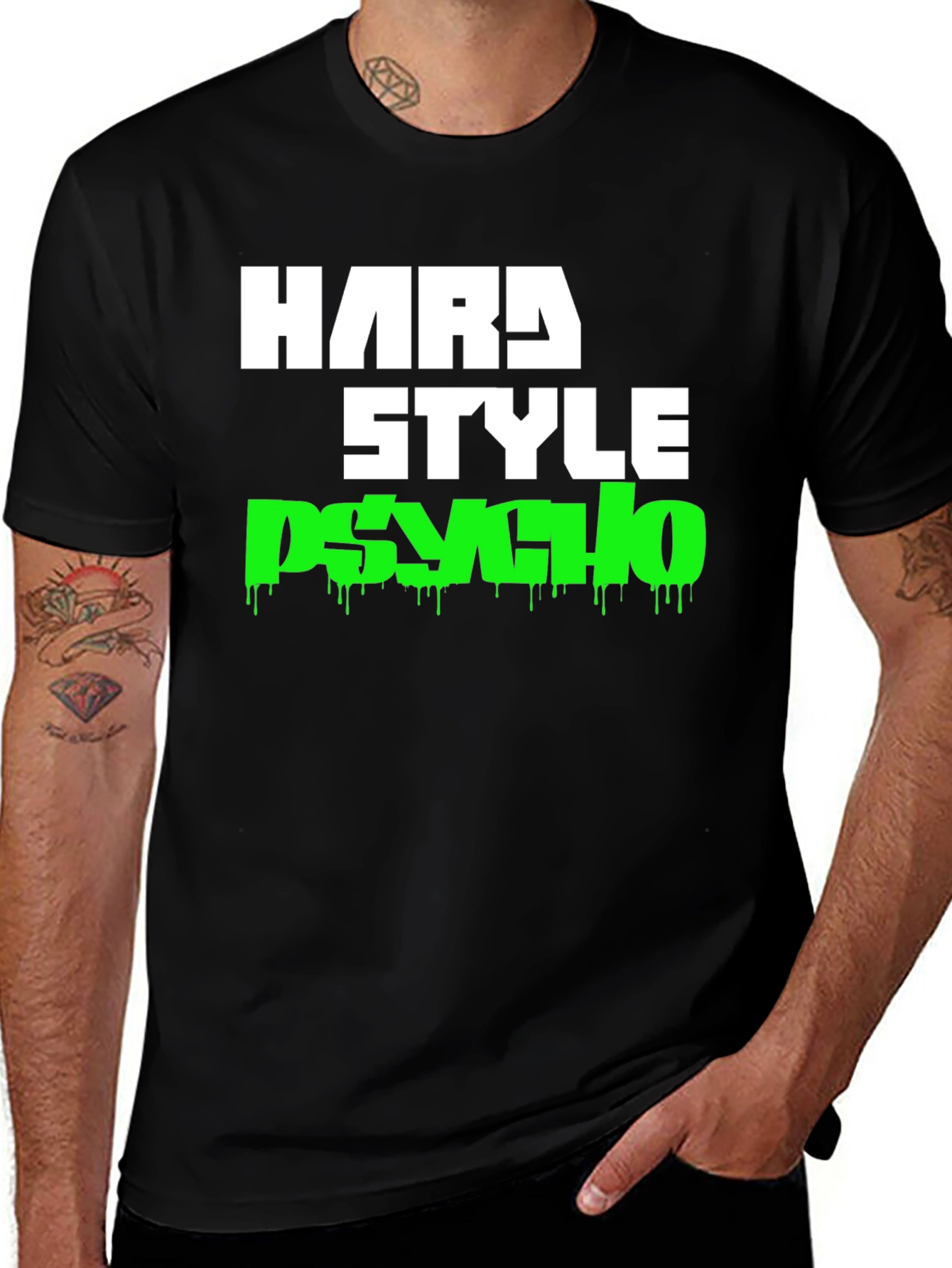Hard Style Psycho Graphic Tee