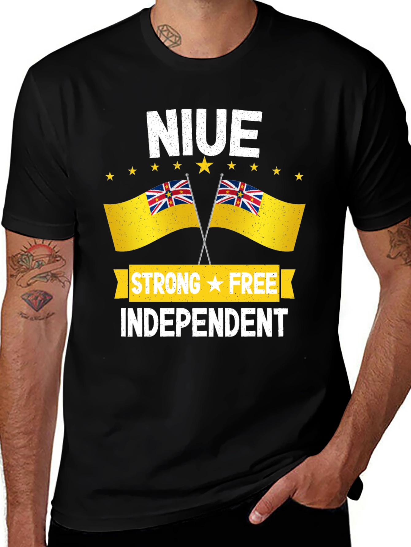 Niue Strong Free Independent T-Shirt