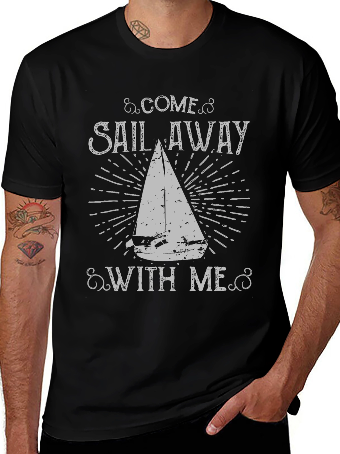 Variant 27 of Come Sail Away Graphic Tee