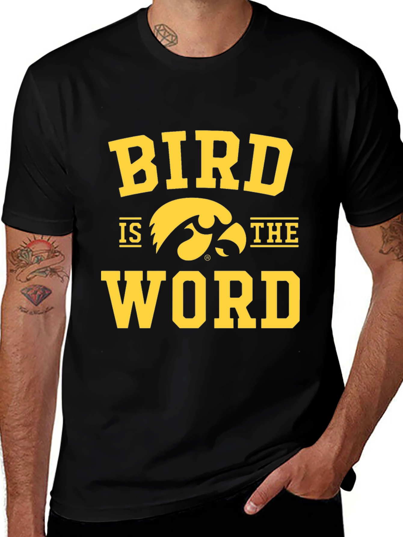 Bird is the Word T-Shirt - Iowa Hawkeyes Inspired Tee