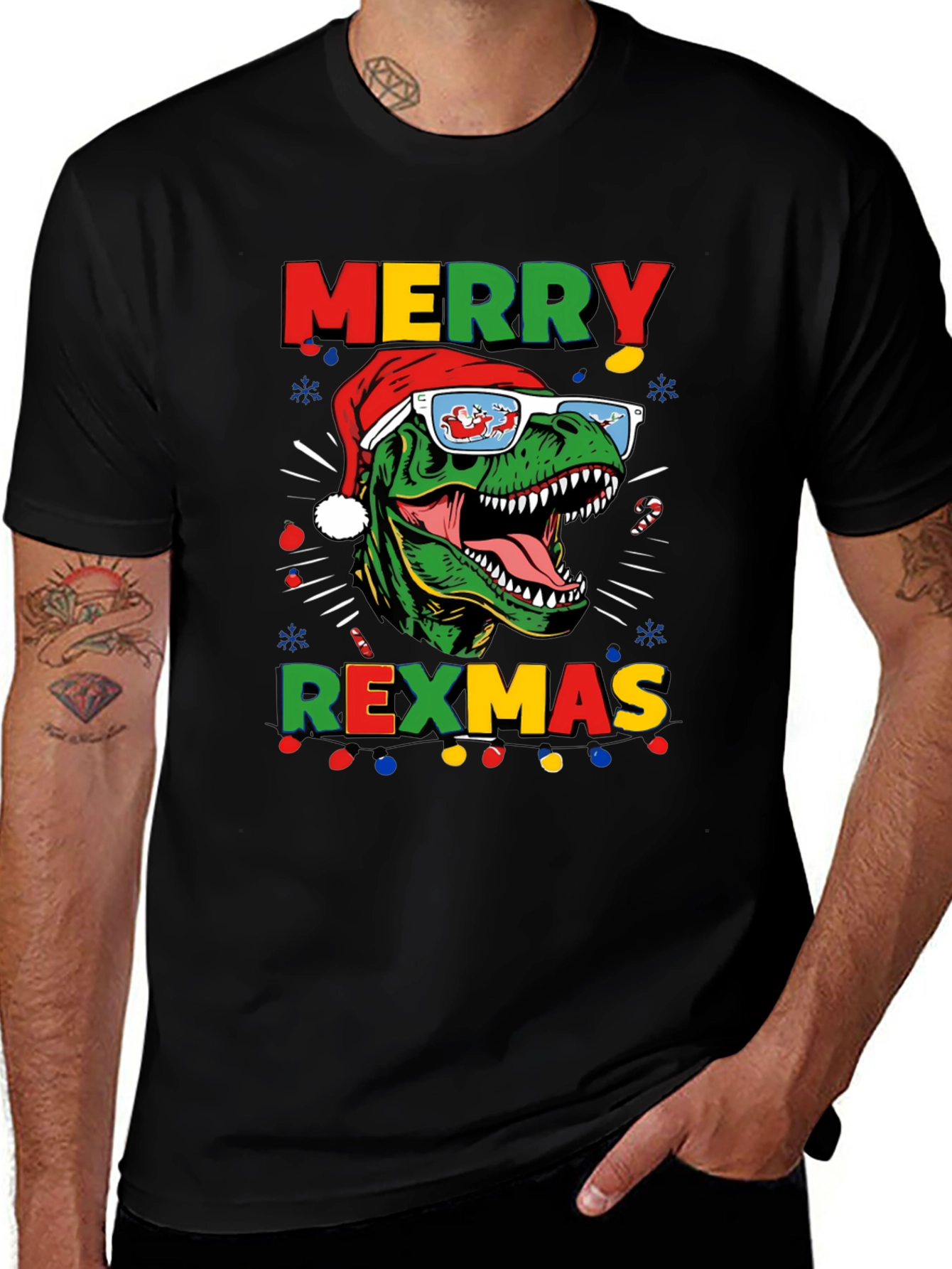 Variant 23 of Merry Rexmas T-Shirt