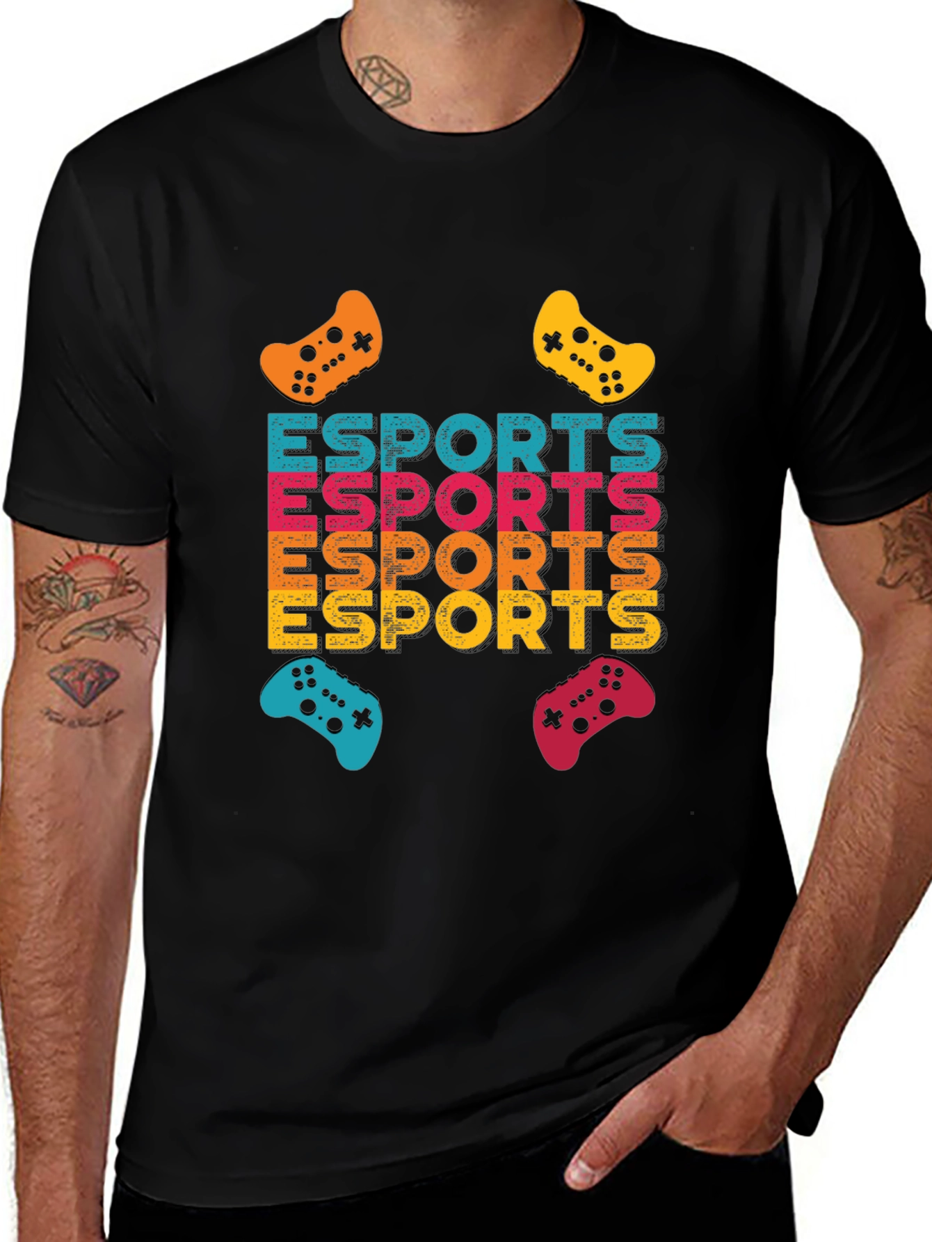 Variant 15 of Retro Esports Gamer T-Shirt - Classic Gaming Tee