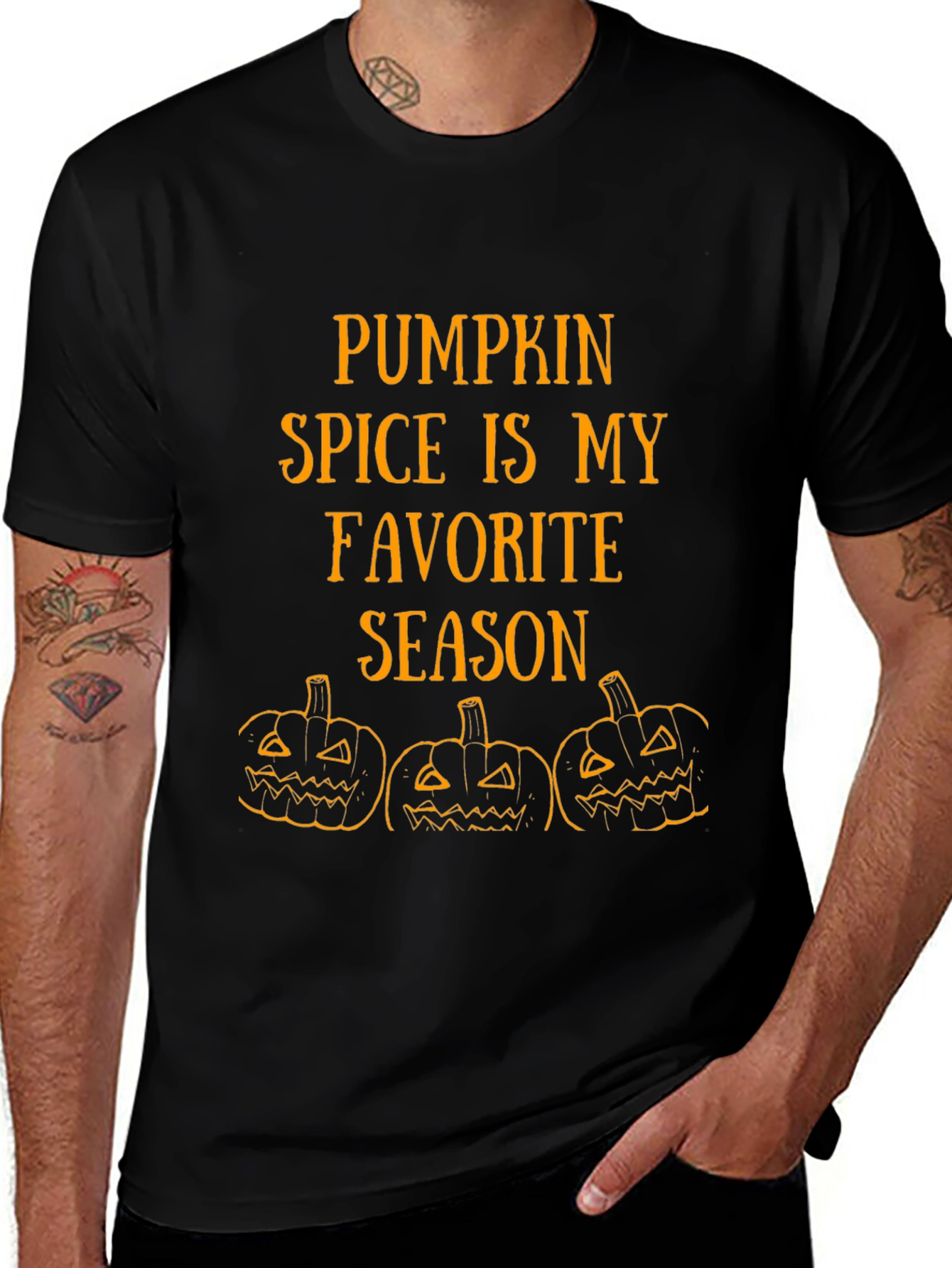 Variant 11 of Pumpkin Spice Favorite Season T-Shirt - Halloween