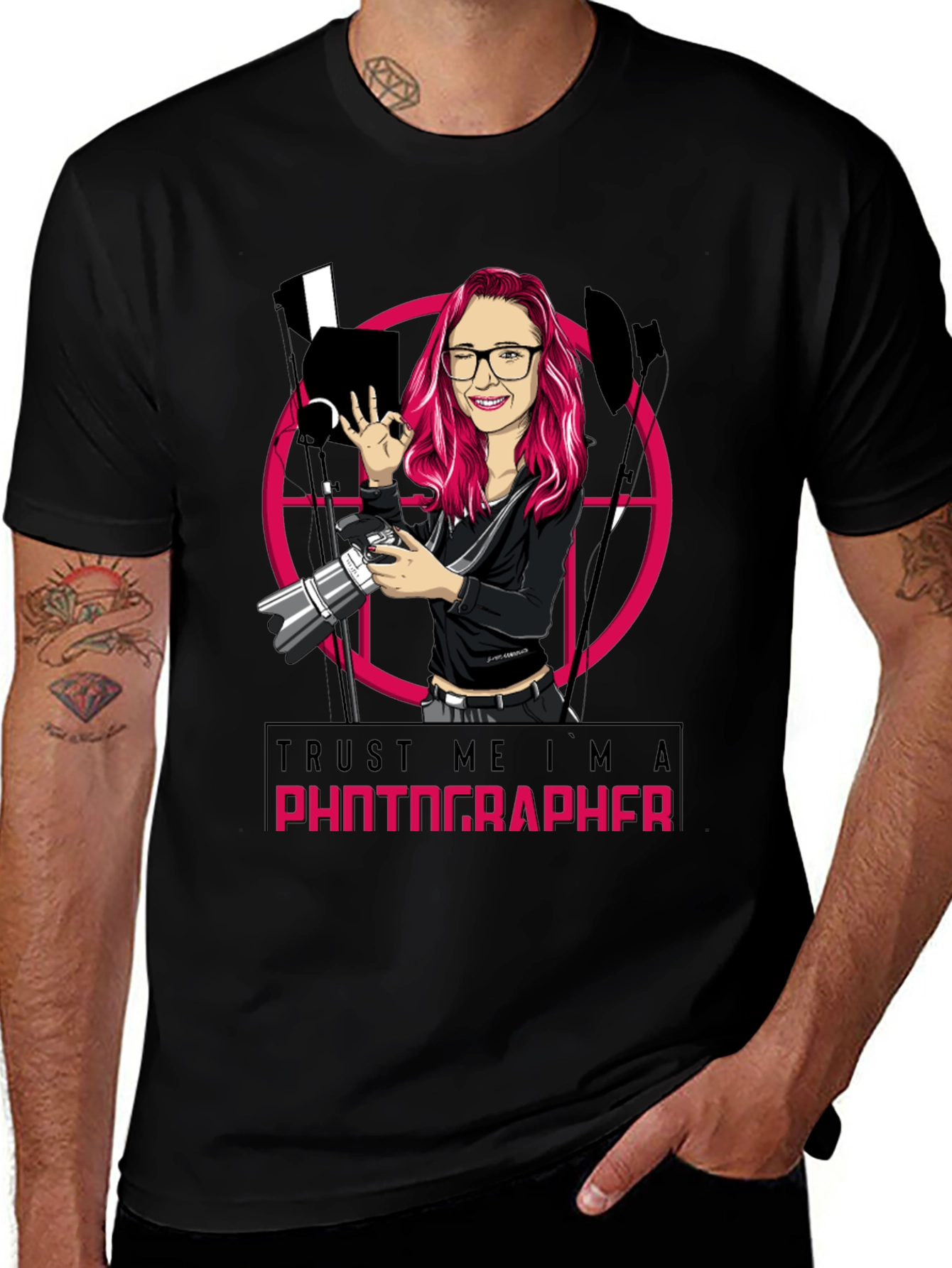 Variant 13 of Trust Me I'm A Photographer T-Shirt