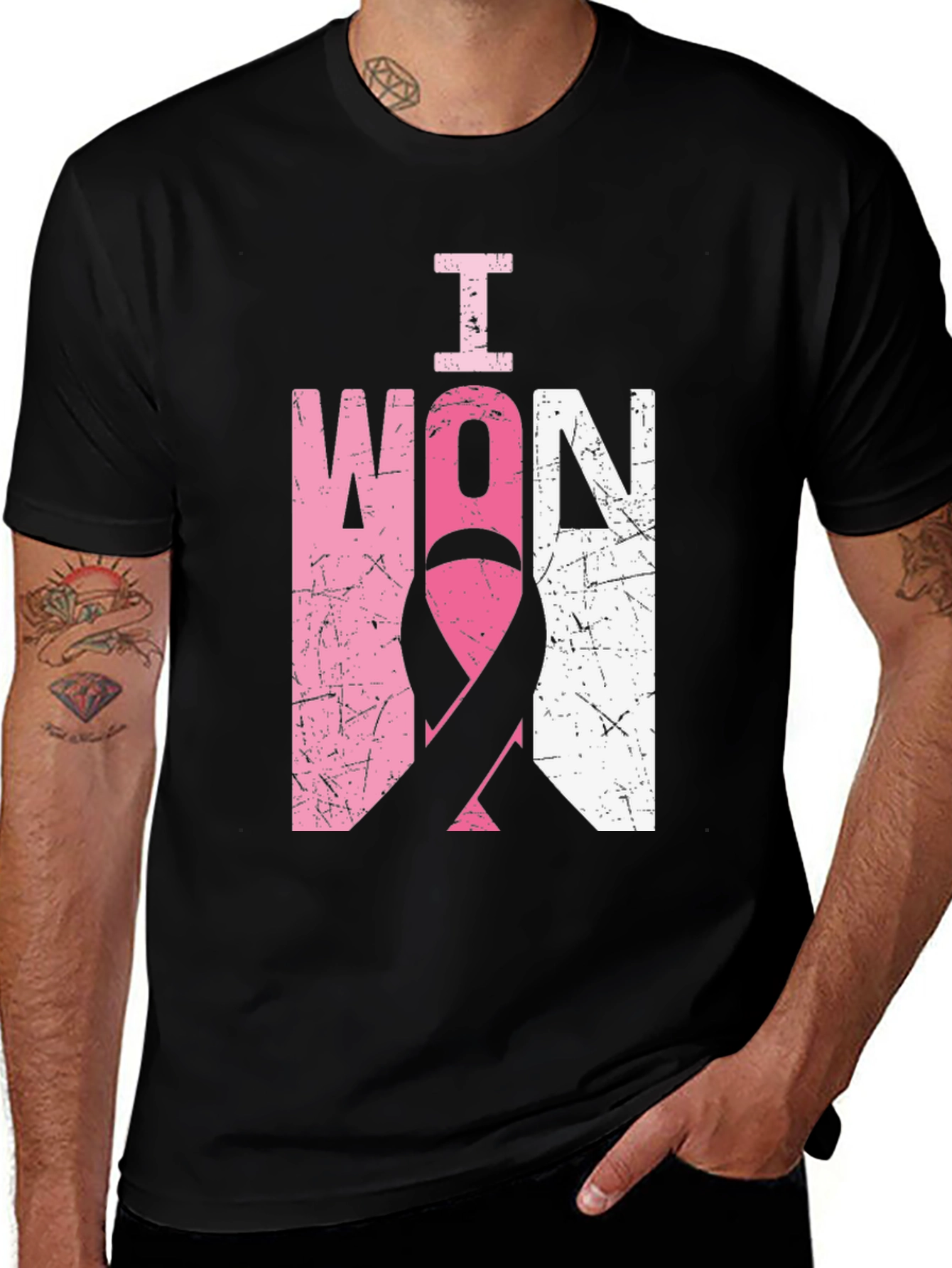 Variant 10 of I Won Breast Cancer Awareness T-Shirt