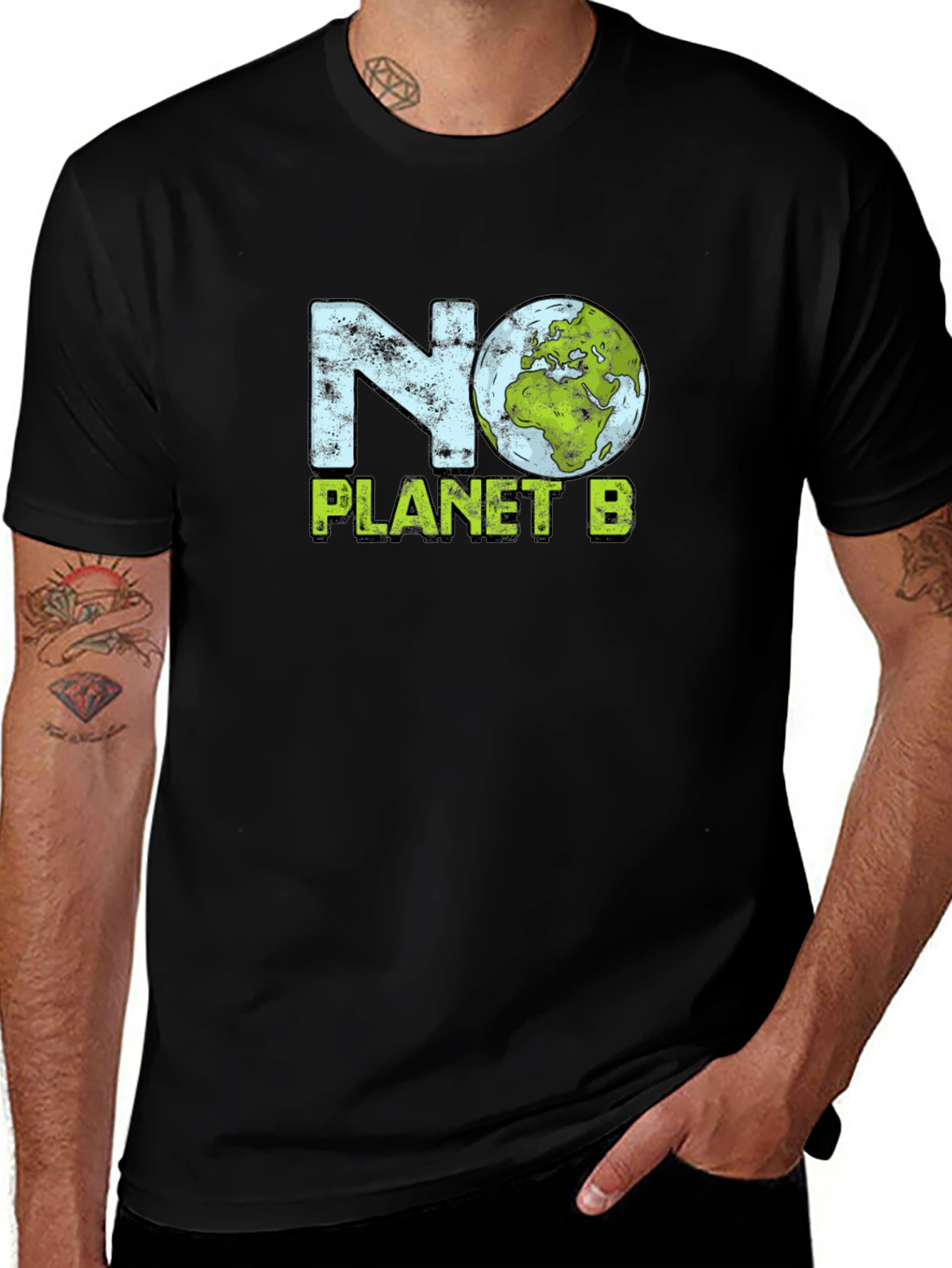 Variant 26 of No Planet B Earth Graphic Tee