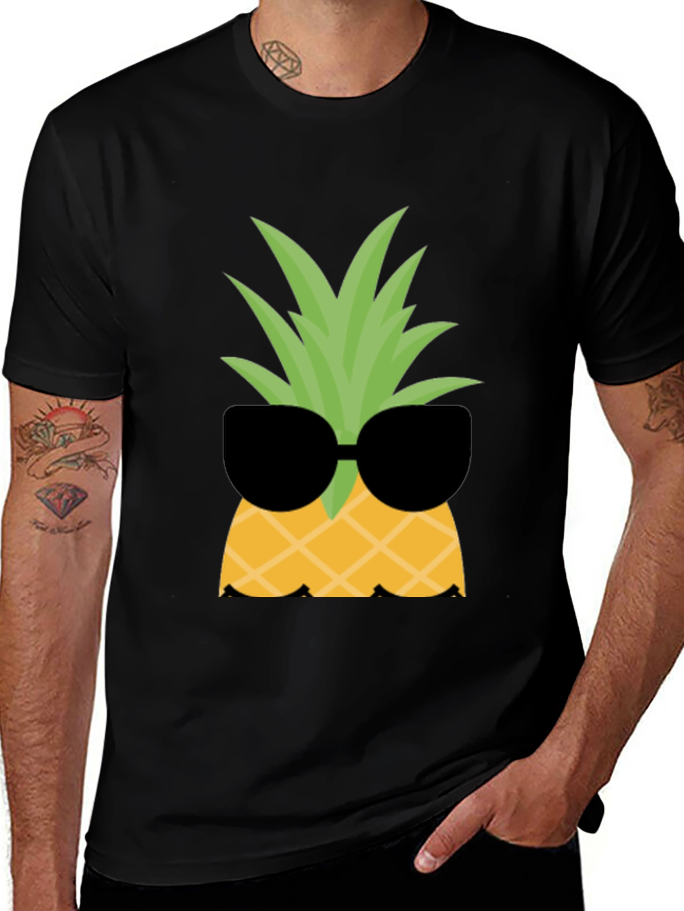 Variant 15 of Cool Pineapple Graphic Tee