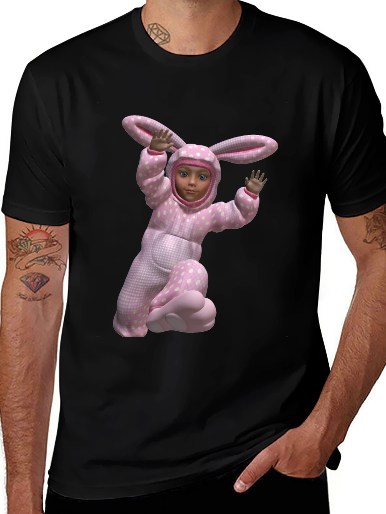 Variant 26 of Bunny Costume T-Shirt