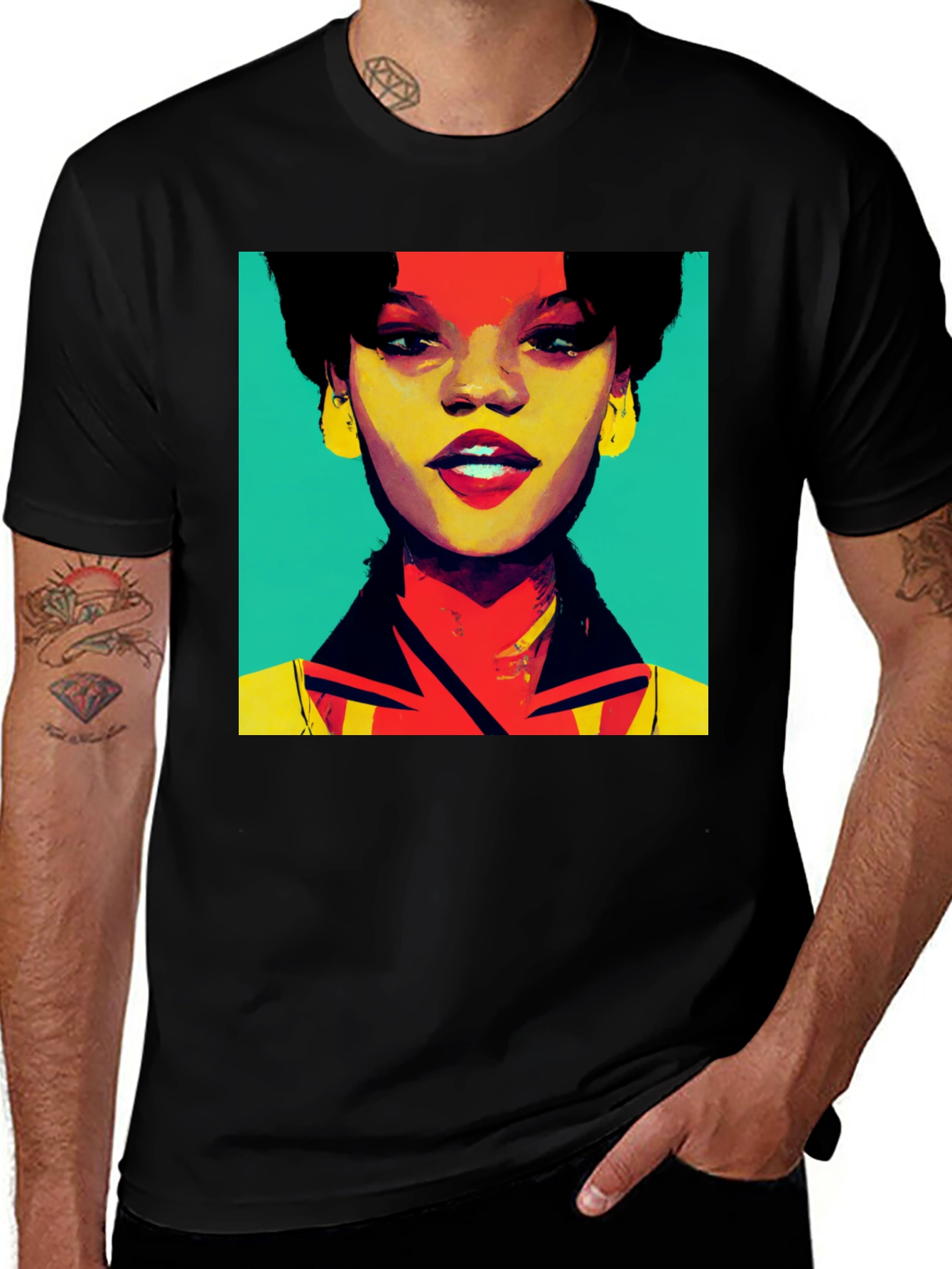 Variant 5 of Pop Art Graphic Tee