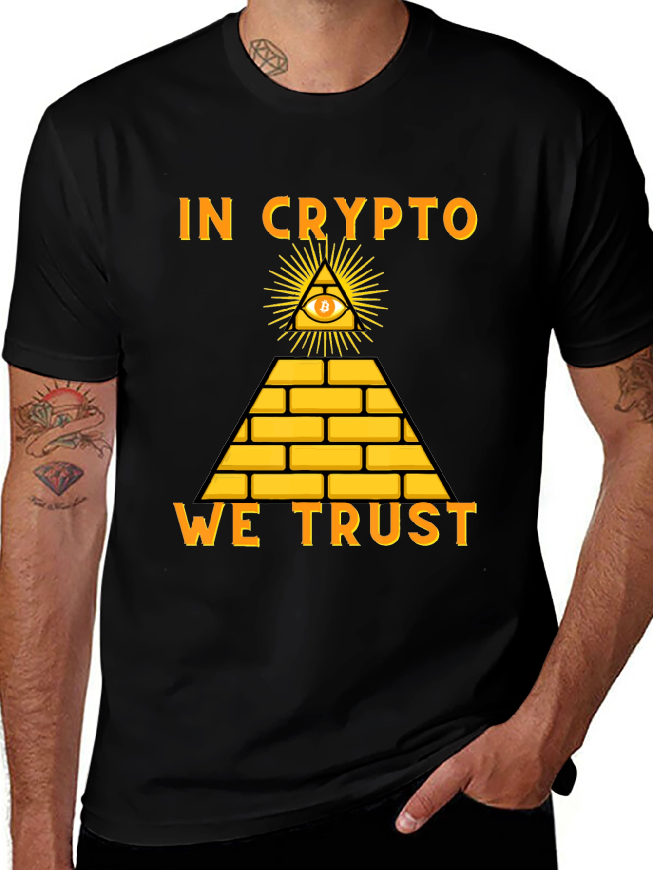 In Crypto We Trust Bitcoin T-Shirt