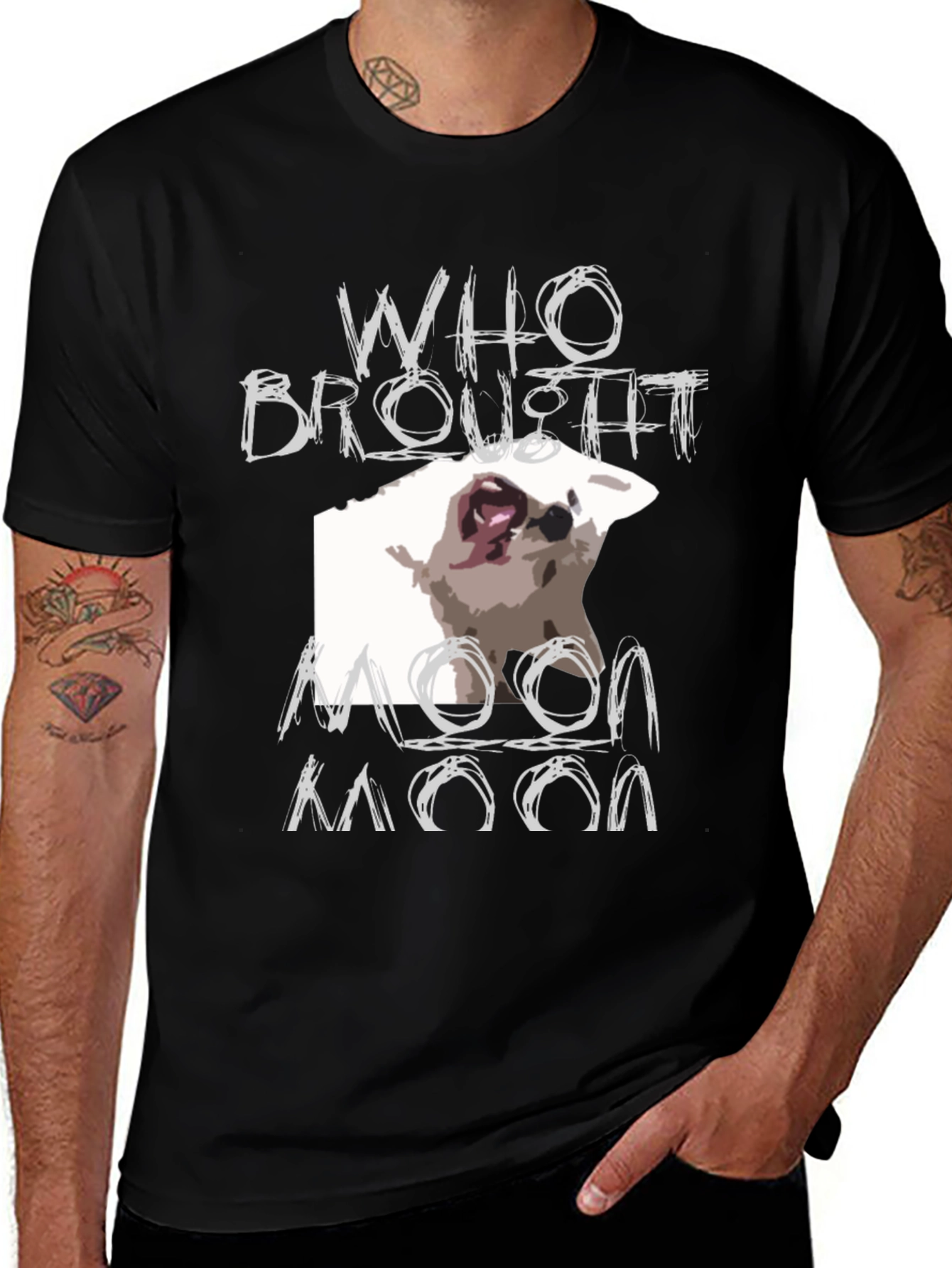 Variant 12 of Who Brought Moon Moon T-Shirt