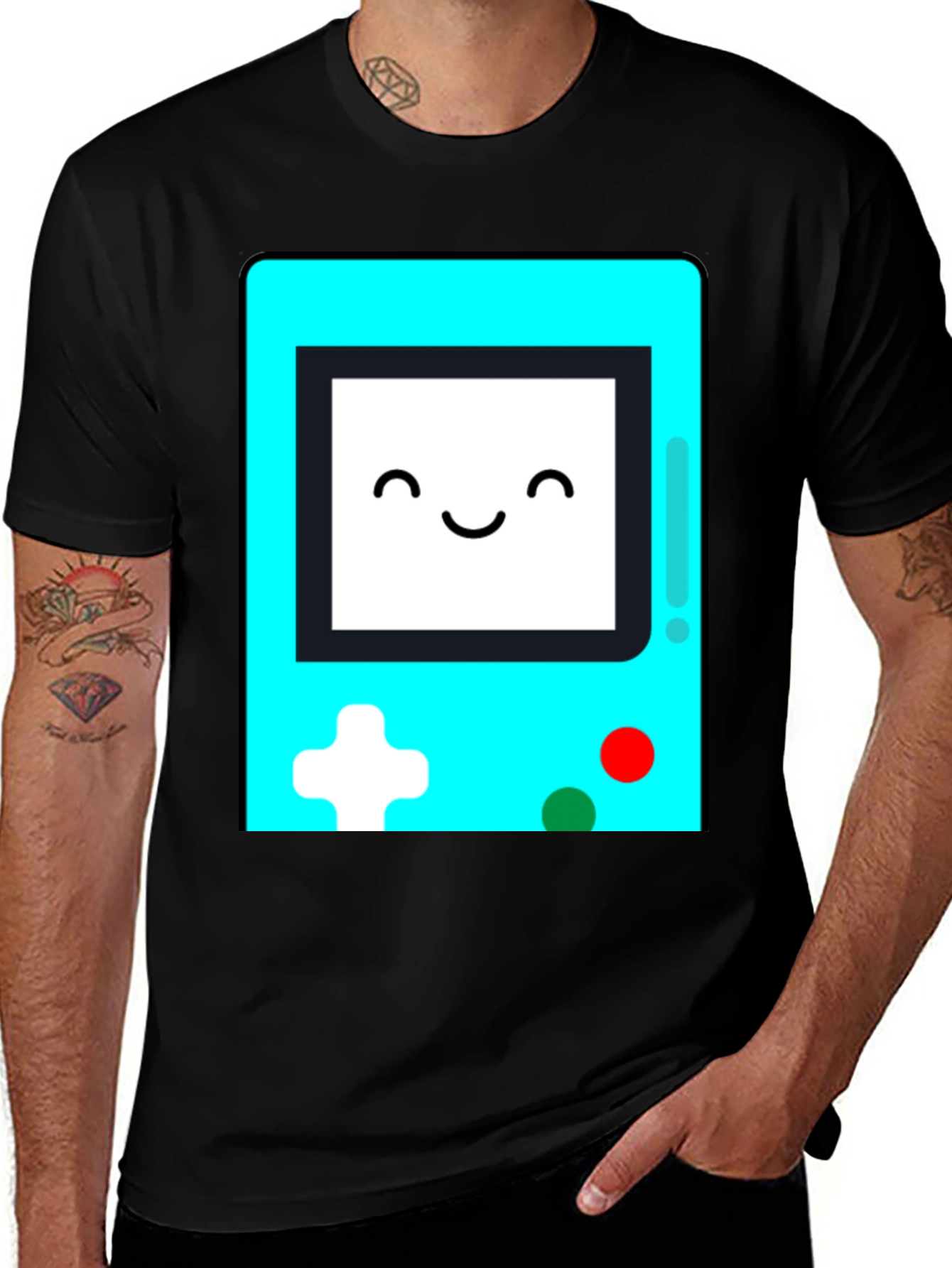 Variant 20 of Retro Gaming T-Shirt - Handheld Console Graphic Tee
