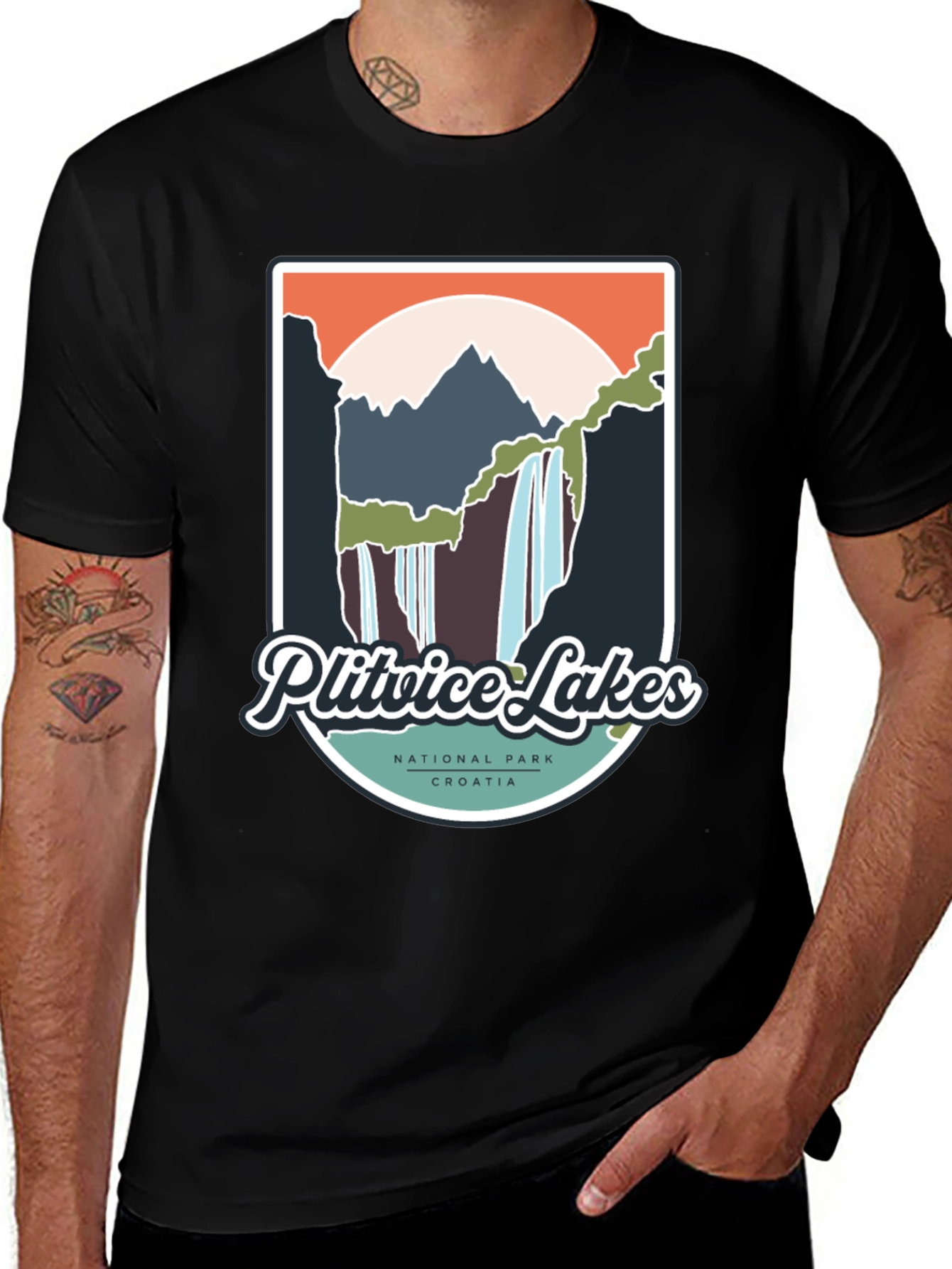 Plitvice Lakes National Park T-Shirt - Croatia Travel Tee