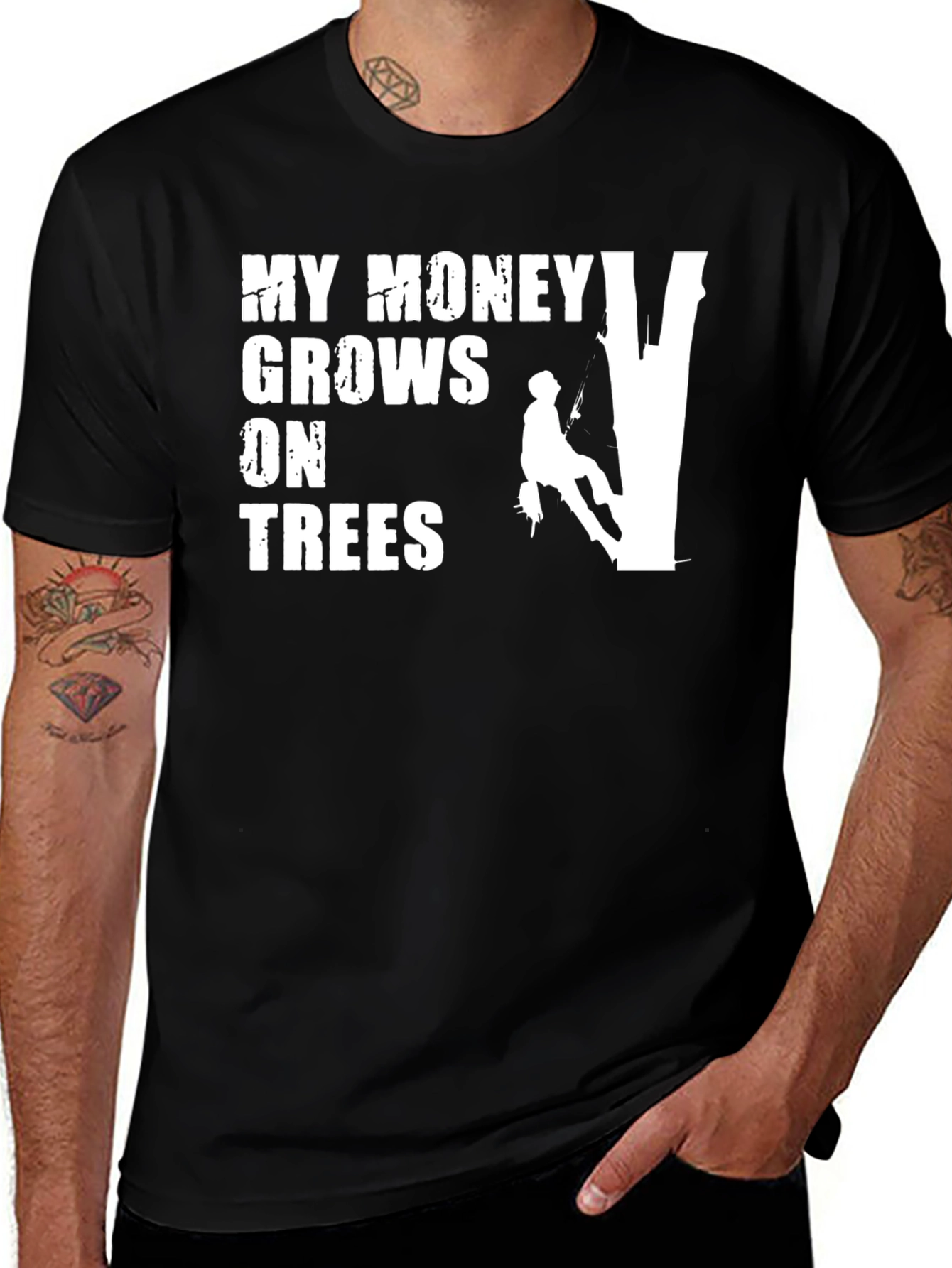Variant 15 of My Money Grows on Trees T-Shirt