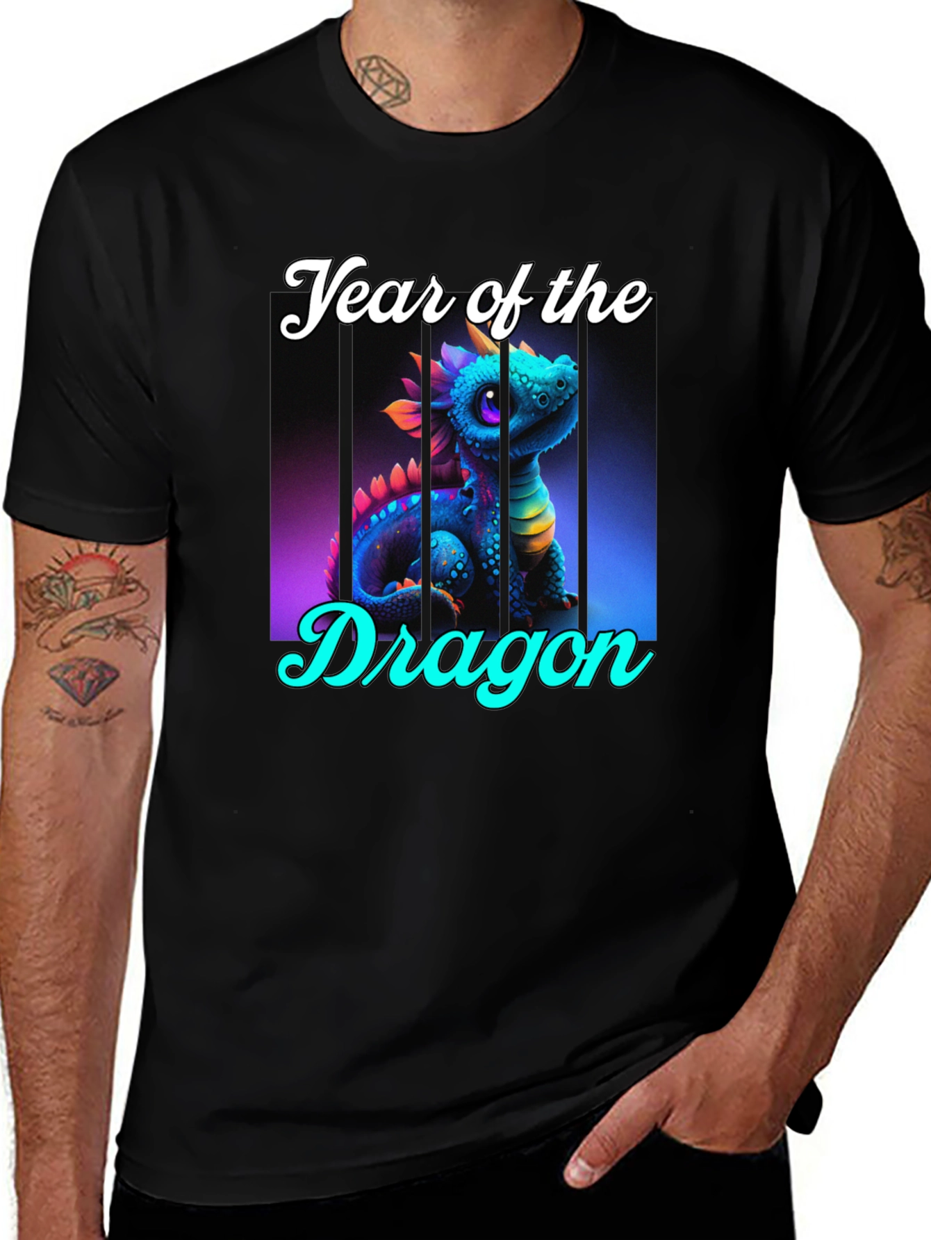 Variant 27 of Year of the Dragon Graphic Tee