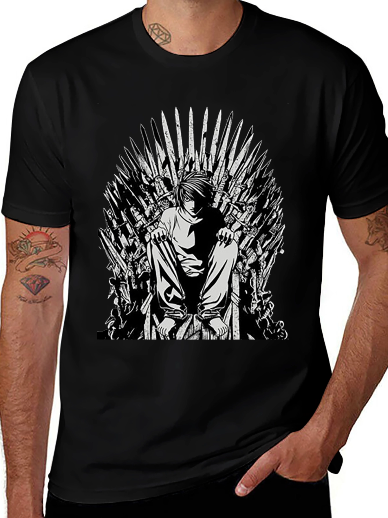 Iron Throne Death Note T-Shirt