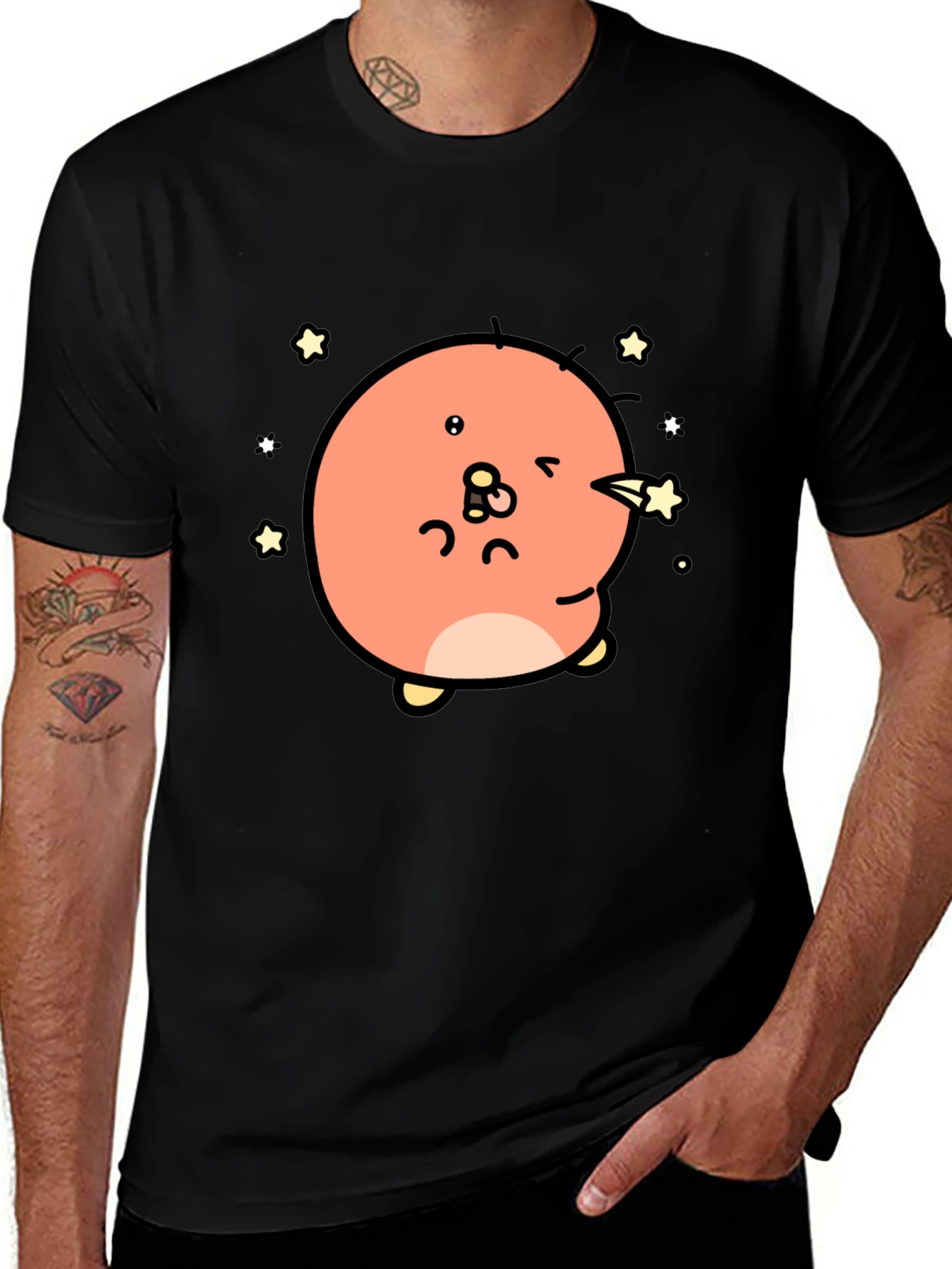 Funny Cartoon Character T-Shirt