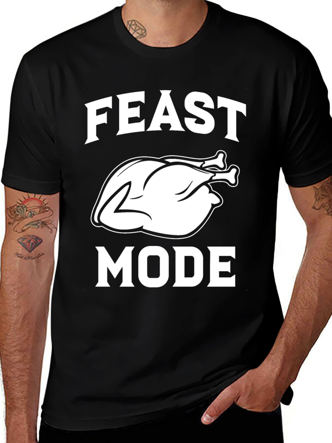 Feast Mode Thanksgiving T-Shirt