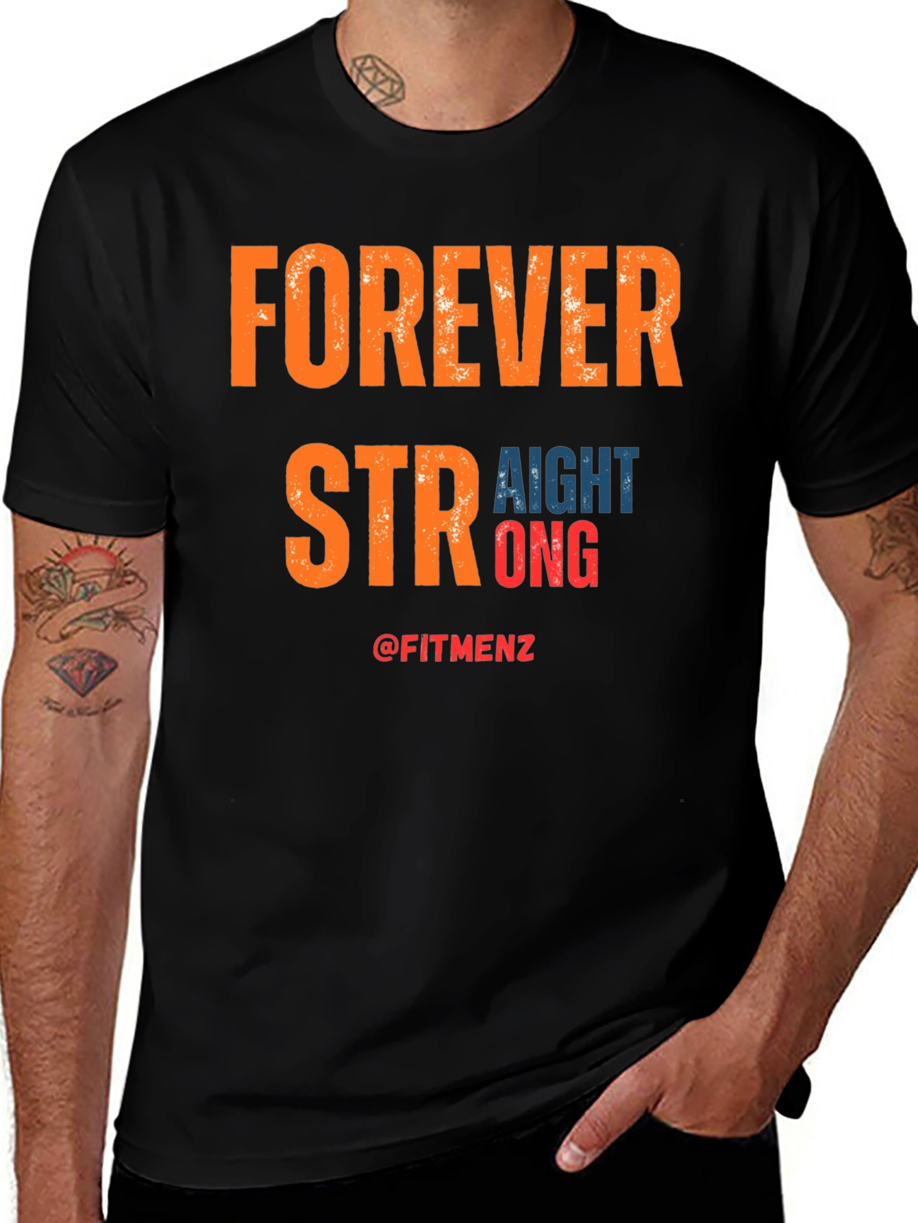 Variant 5 of Forever Strong Graphic Tee