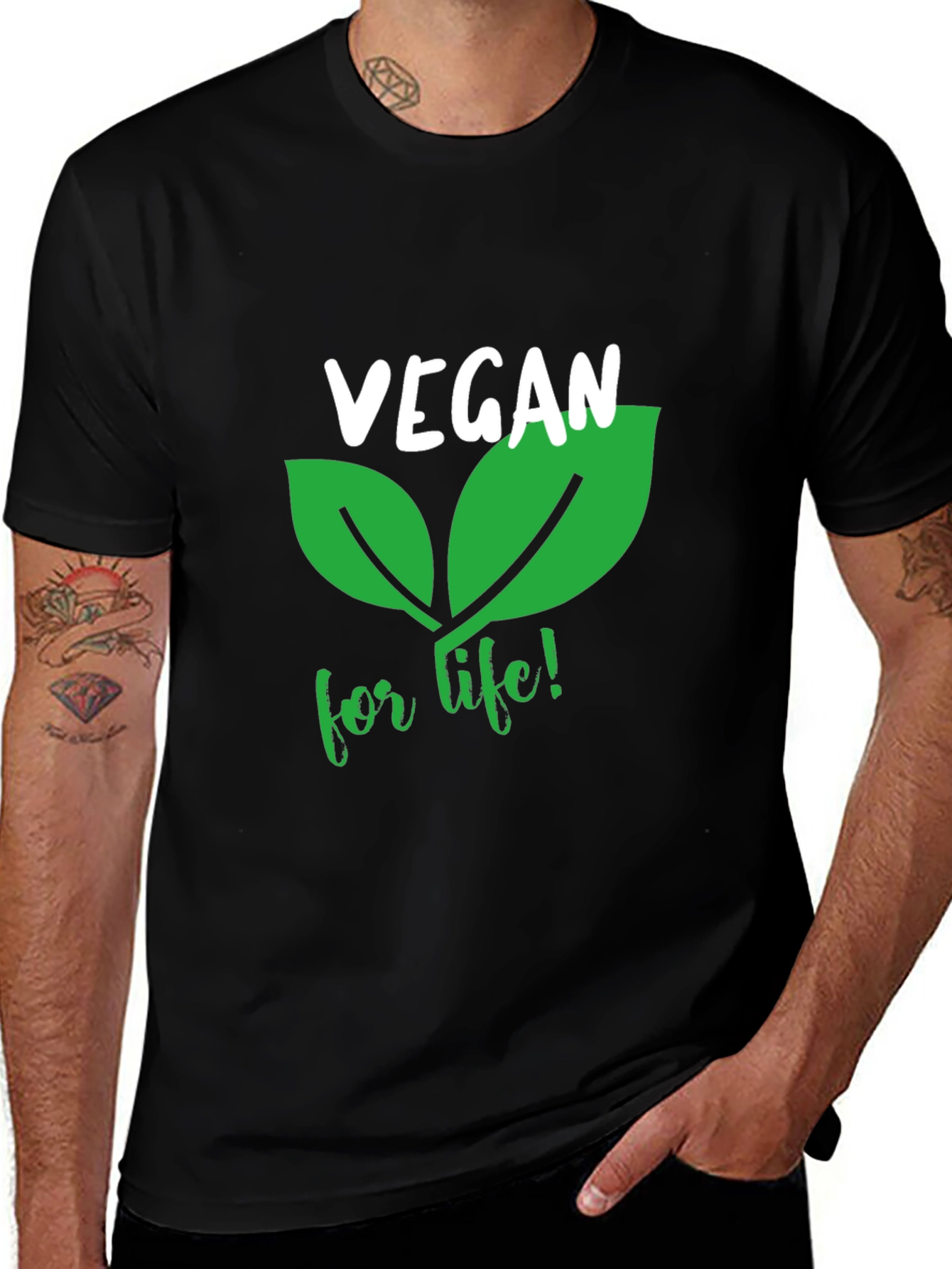 Variant 3 of Vegan For Life T-Shirt - Stylish & Comfortable