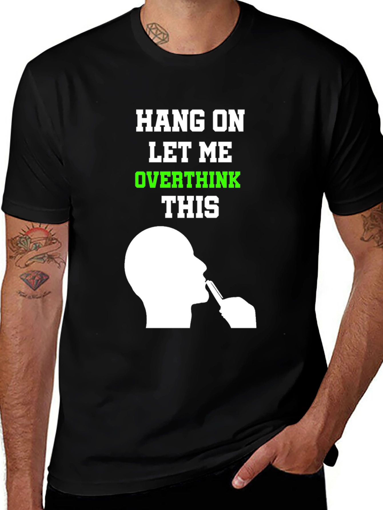 Hang On Let Me Overthink This Graphic T-Shirt