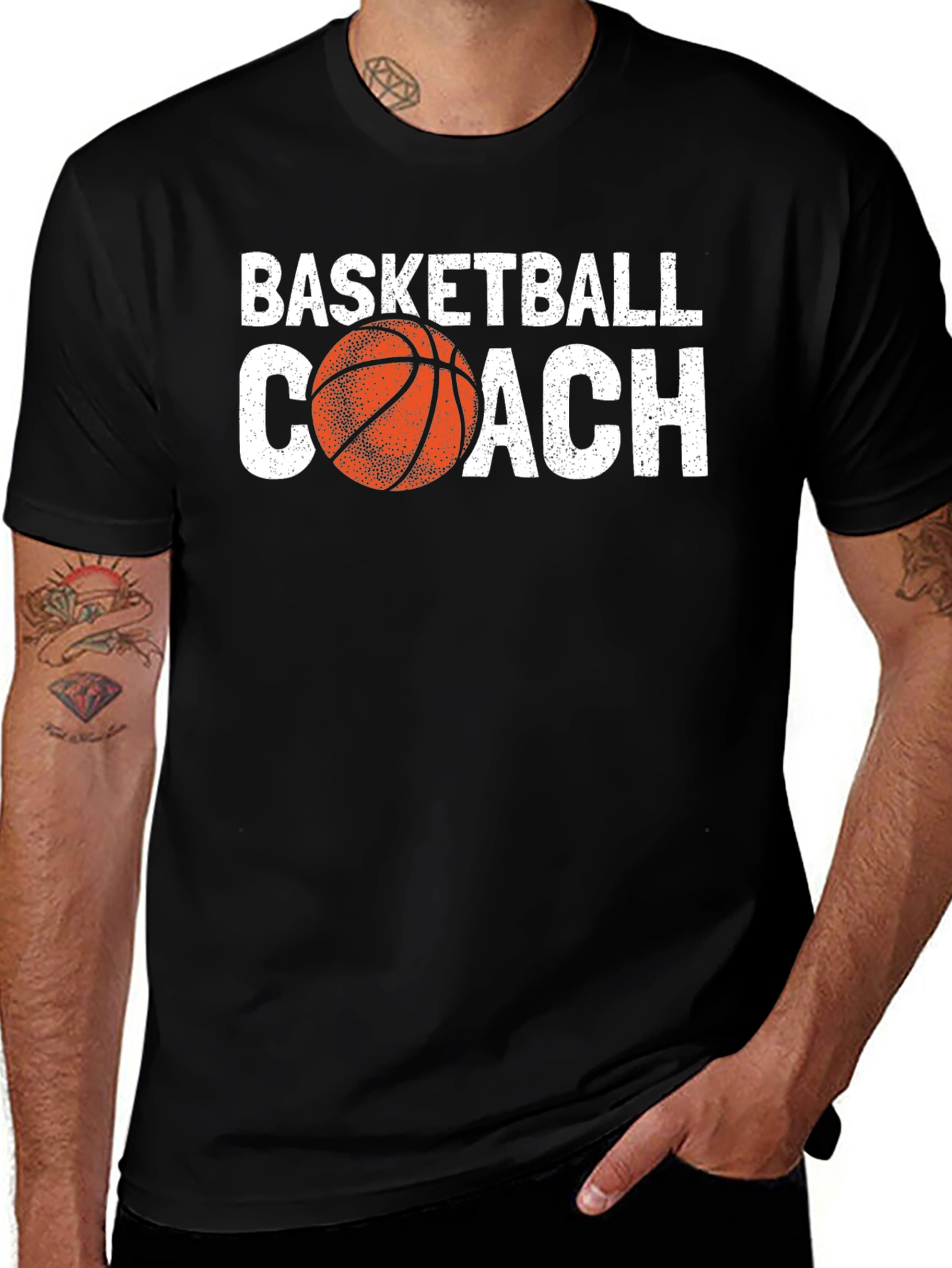 Variant 29 of Basketball Coach T-Shirt