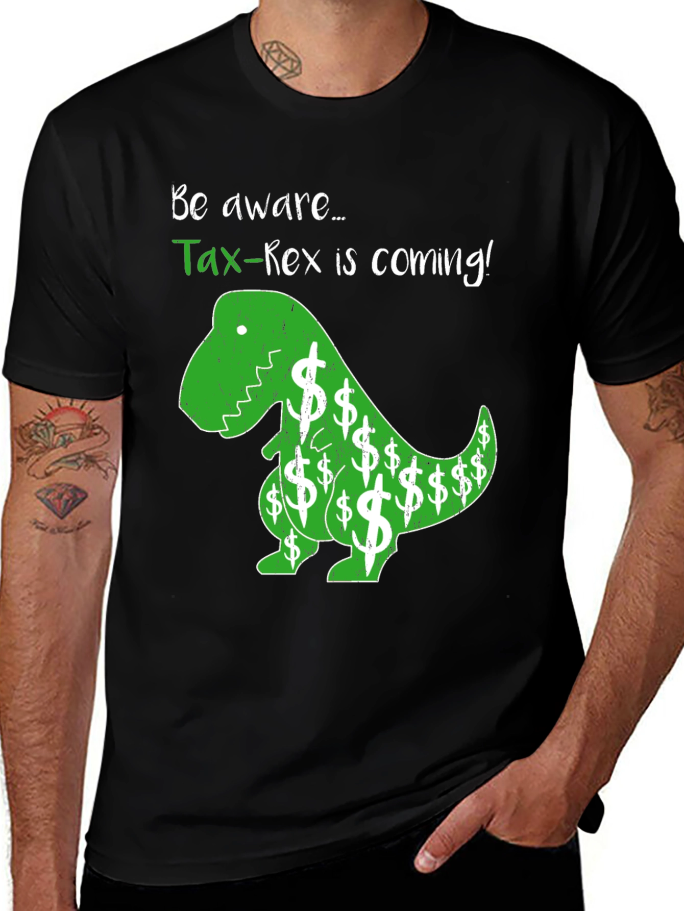 Variant 18 of Tax-Rex T-Shirt