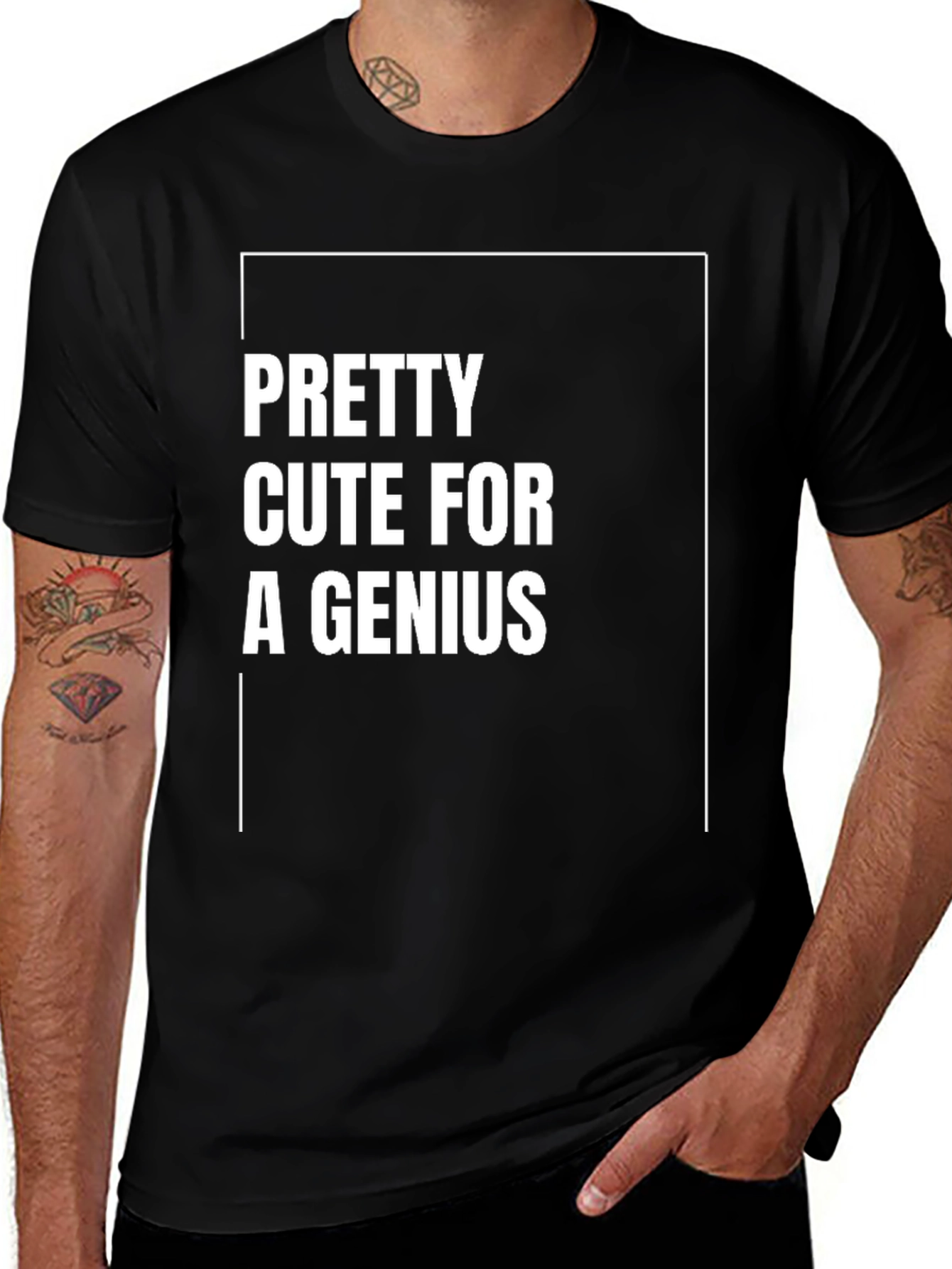 Variant 19 of Pretty Cute Genius Graphic T-Shirt