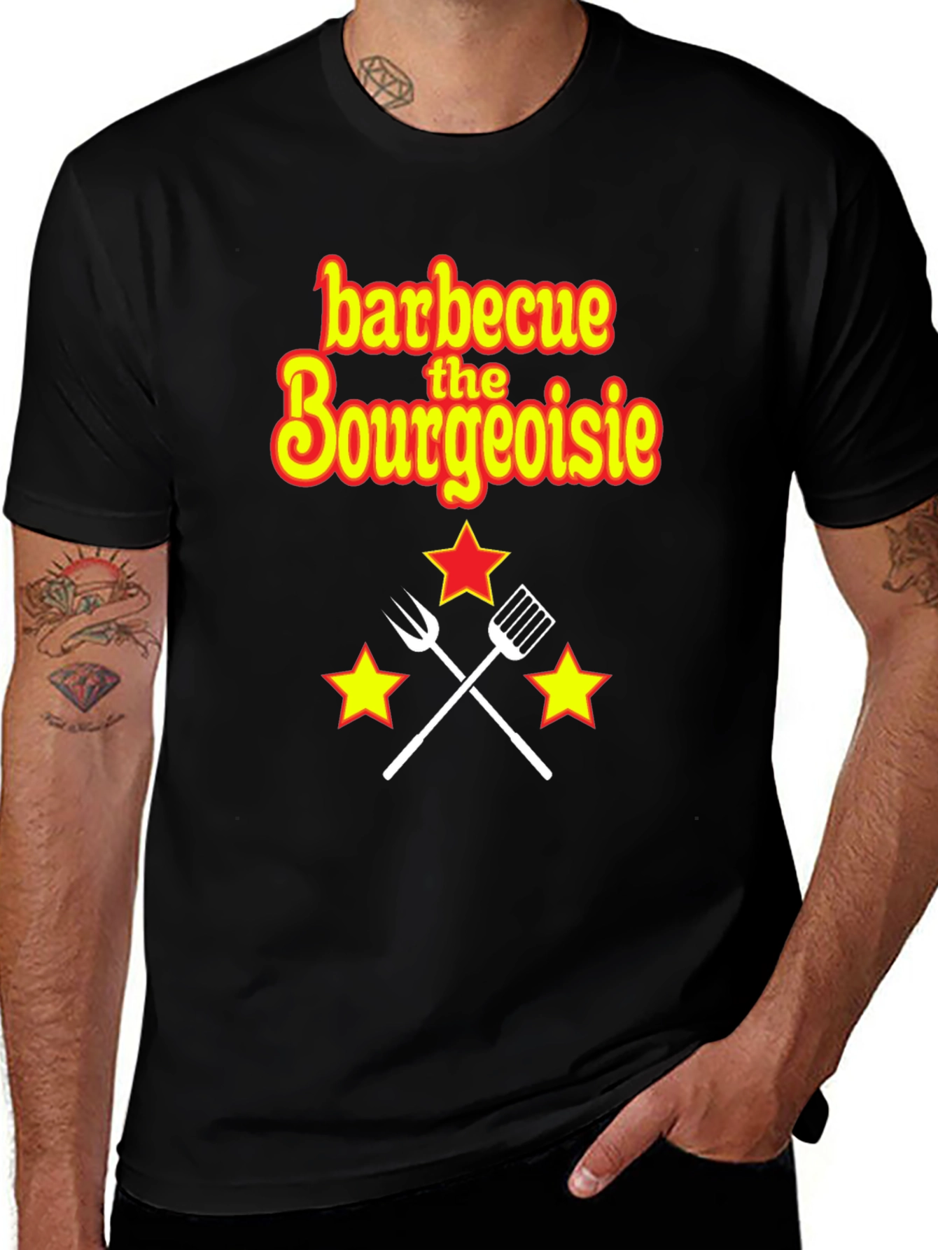 Variant 13 of Barbecue the Bourgeoisie Graphic Tee