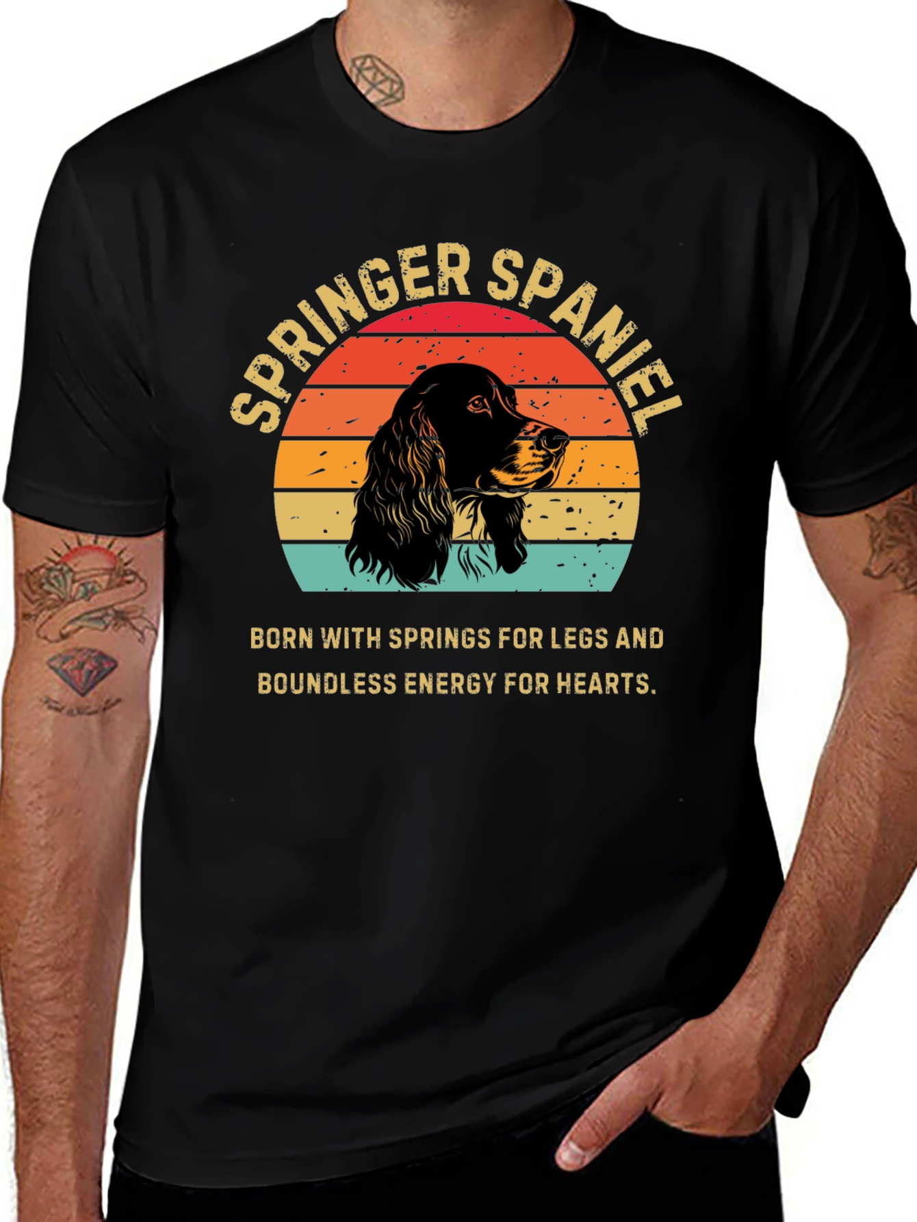 Springer Spaniel T-Shirt, Dog Lover Tee