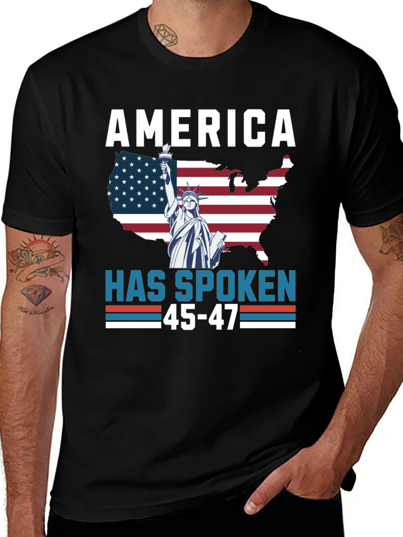 Variant 8 of America Has Spoken Patriotic T-Shirt
