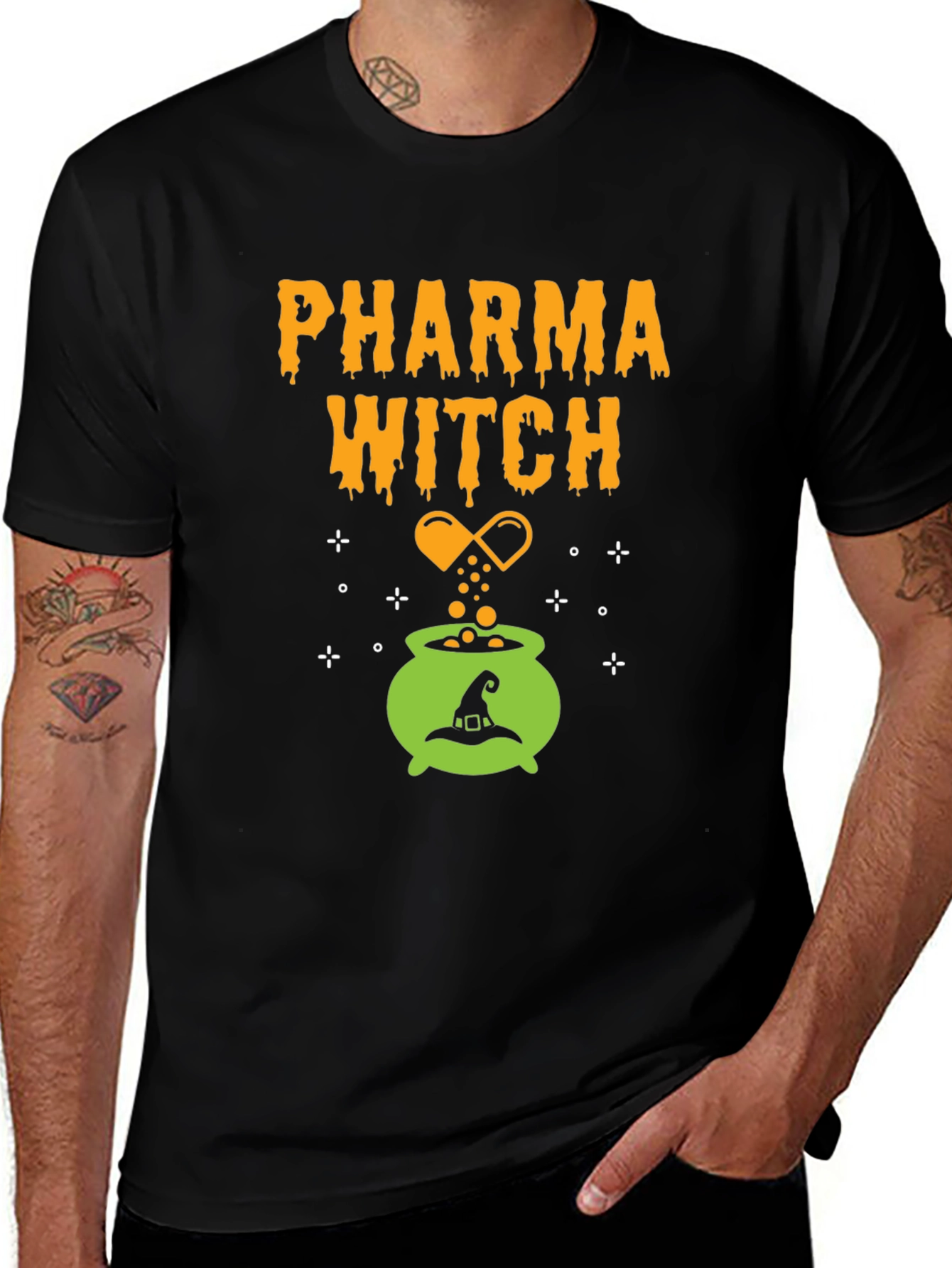Pharma Witch Halloween T-Shirt
