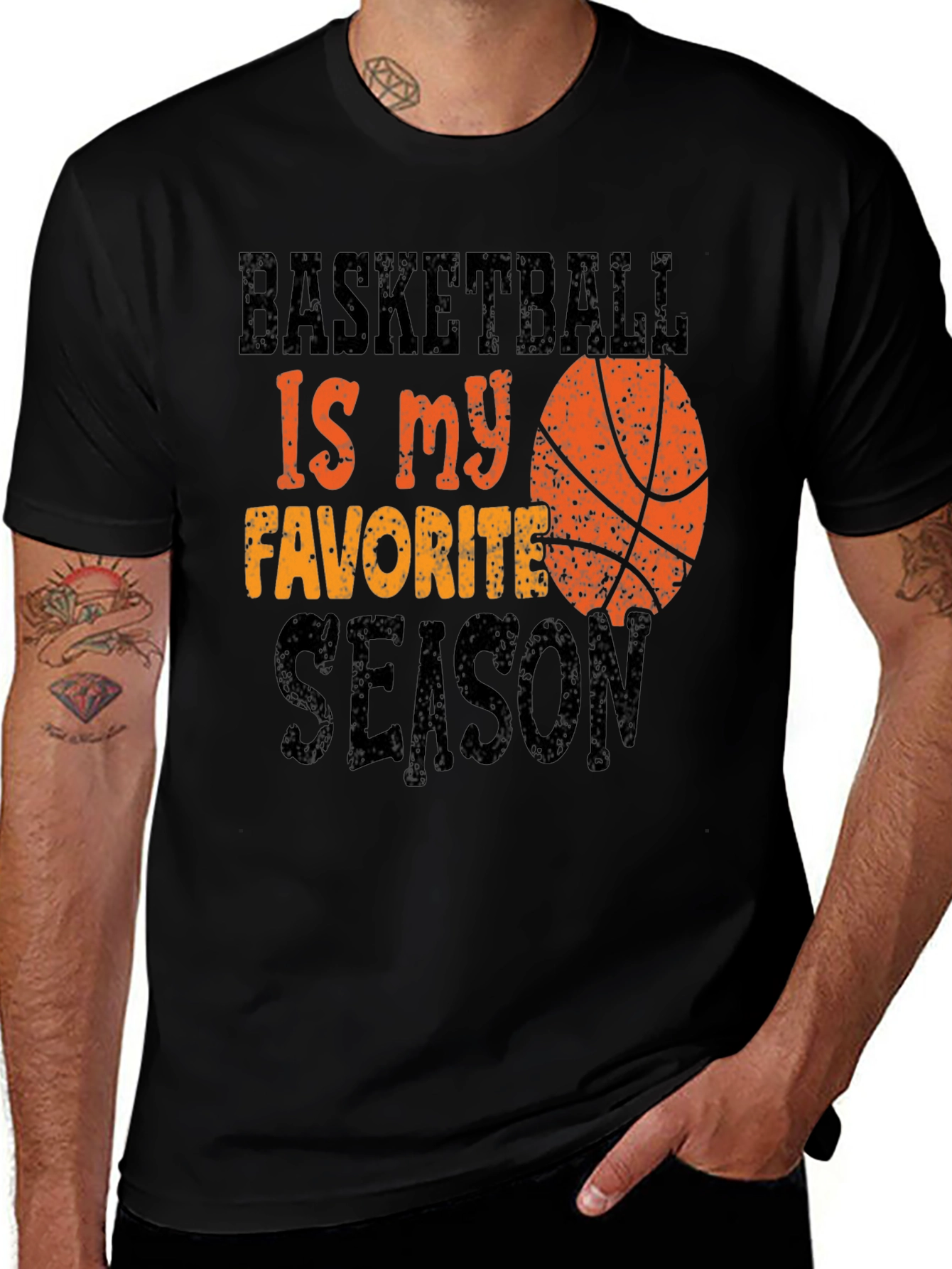 Variant 8 of Basketball is My Favorite Season T-Shirt