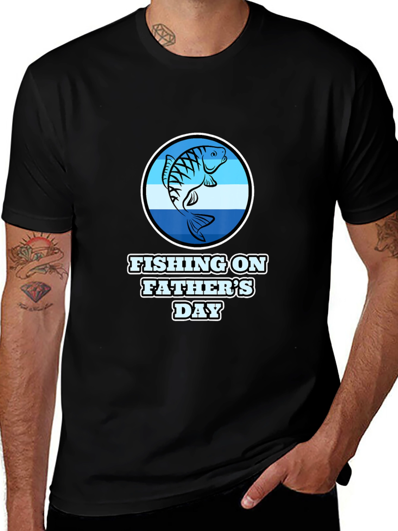 Fishing on Father's Day T-Shirt