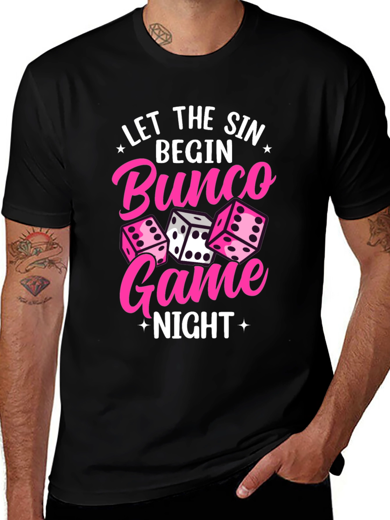 Bunco Game Night Graphic Tee